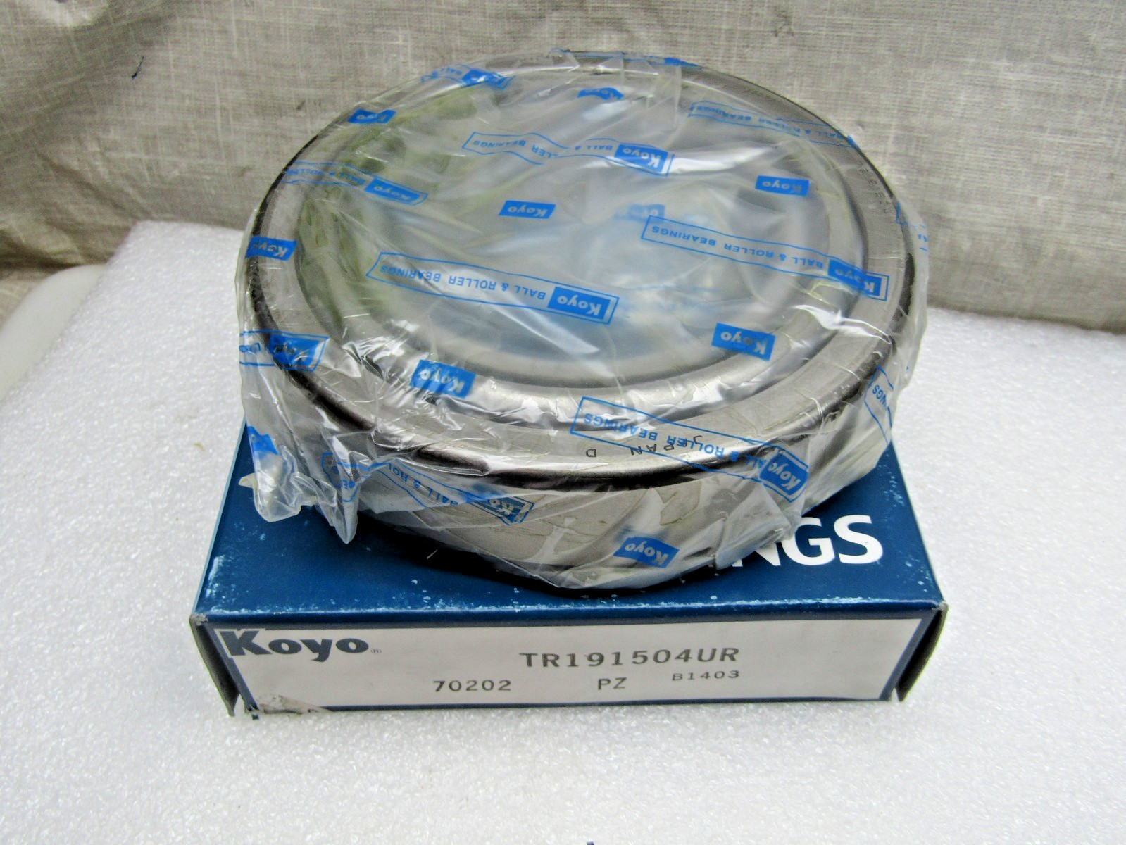 Koyo TR191504 UR Tapered Roller Bearing Cup + Cone 3-5/8″ X 6″X 1-9/16″ 598/592A