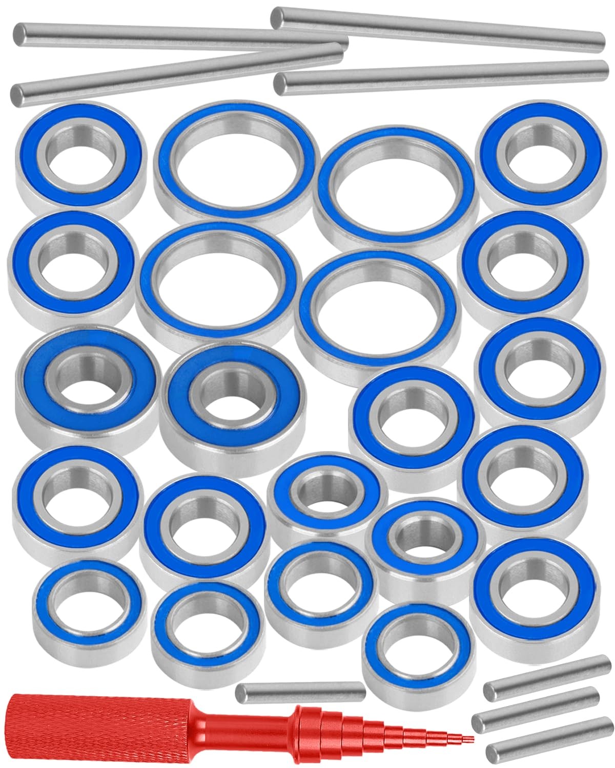 RC Bearings Kit Upgrades Part for 1/7 Fireteam/Mojave 6S BLX,1/8 Typhon 6S BL…