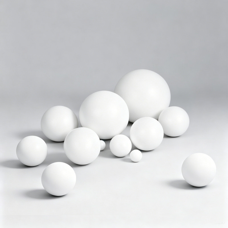 Solid Polyoxymethylene POM Plastic Balls Precision Bearing Rolling Beads 1-100mm