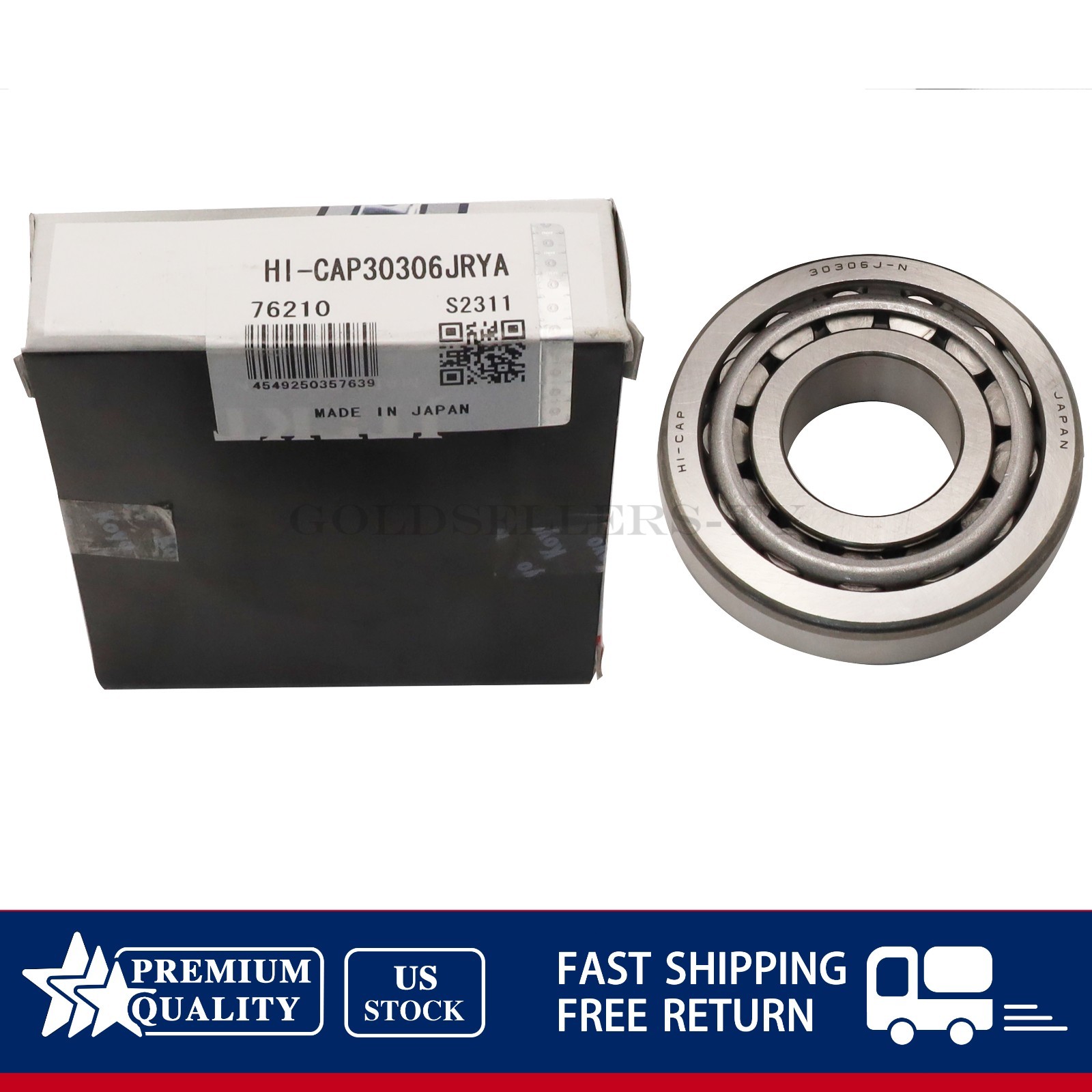 NEW Tapered Roller Bearing 30x72x20.75/16mm Fits KOYO 30306 JR YA 90366-30015