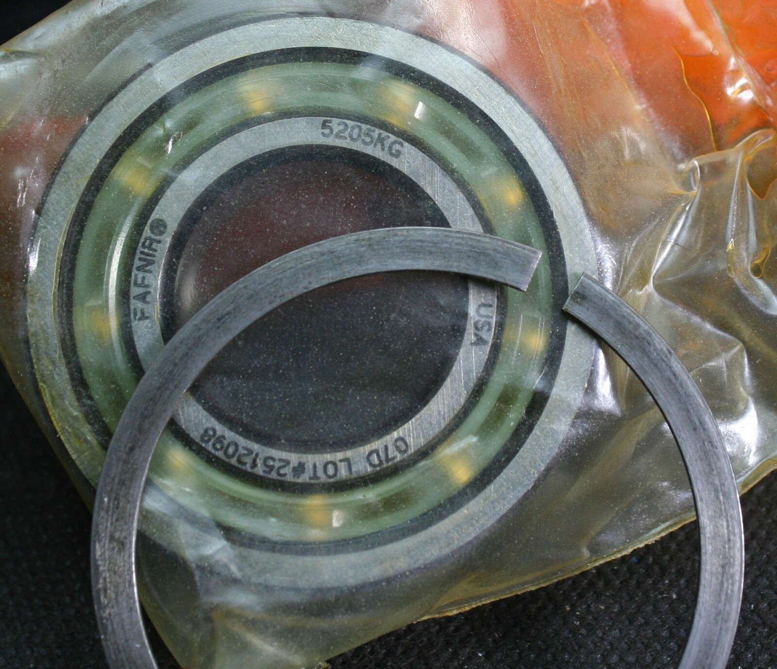 One (1) Timken 5205 KG Angular Contact Bearing 25 MM ID USA New