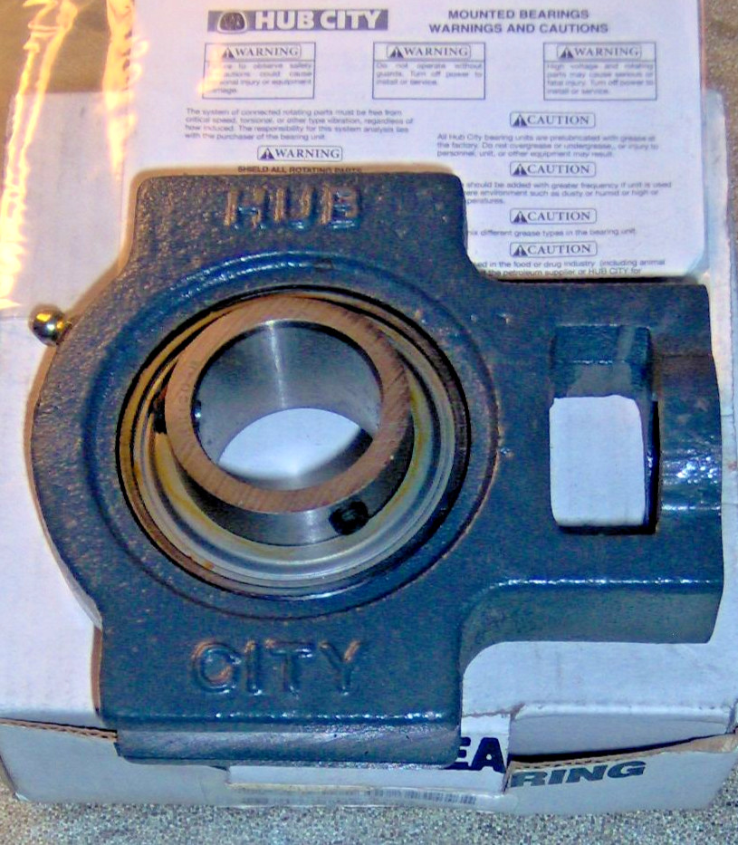 WSTU250X1-3/16 Wide Slot Take-Up Bearing Unit 1 3/16″ Bore HUB CITY 1004-03208