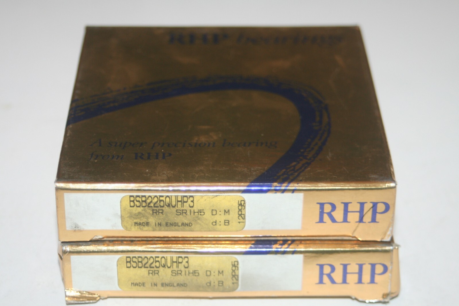 (Set of 2) RHP BSB225 DUHP3 2.25″ X 90mm X 2.5″ Duplex Spindle Bearings * NEW *