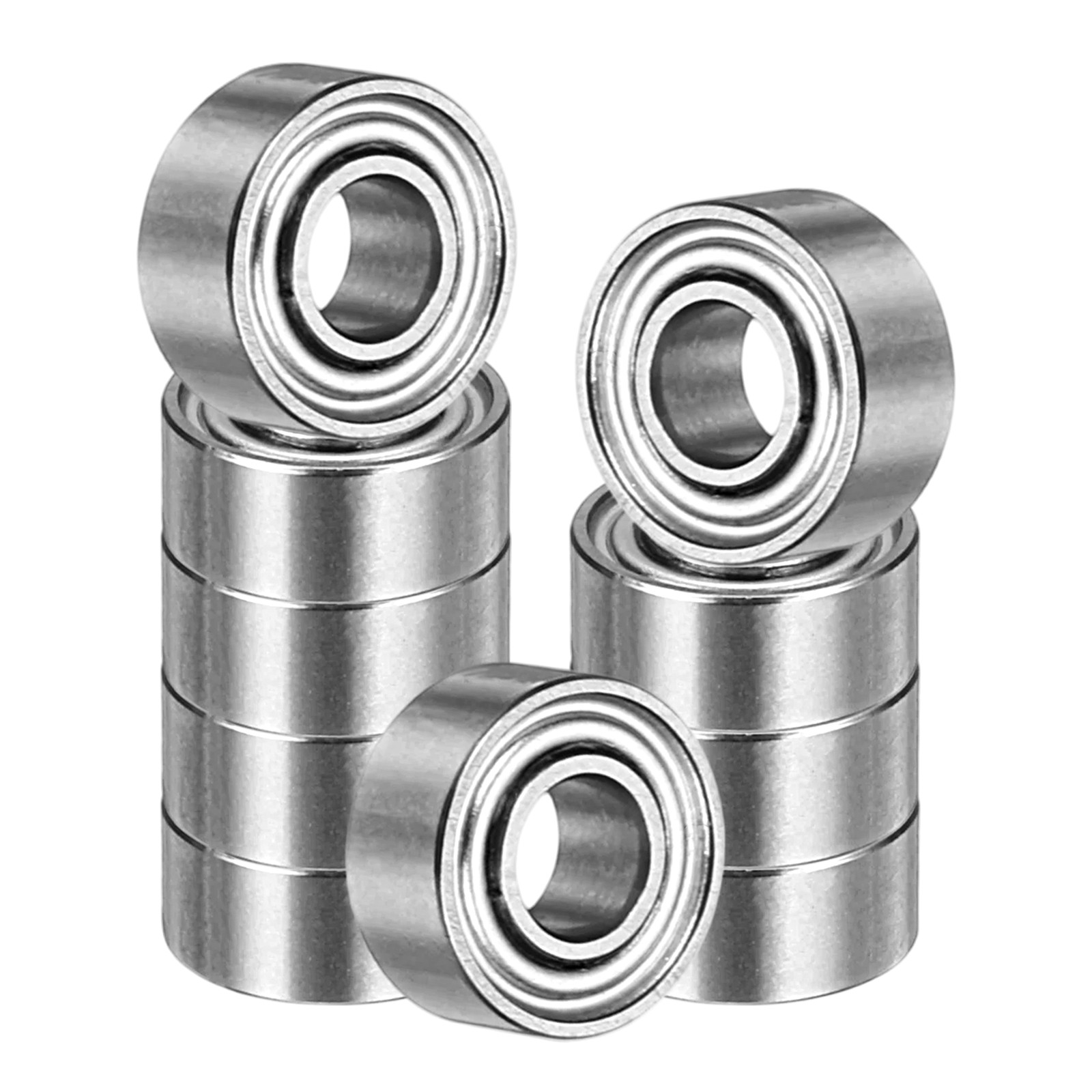10 Pack 3 x 7 x 3mm 683ZZ Deep Groove Ball Bearings ABEC5