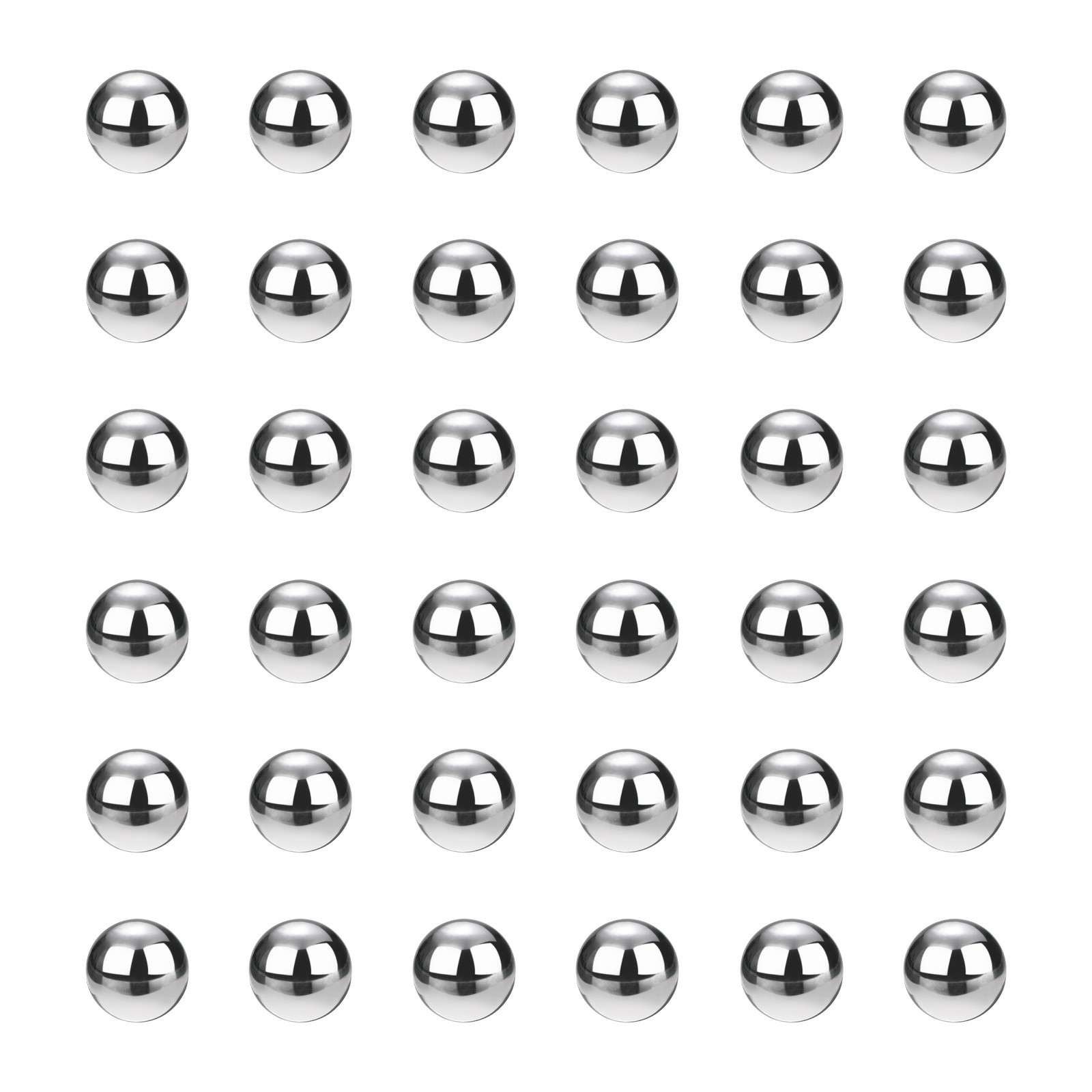 500Pcs Bearing Balls, 5mm Diameter 304 Stainless Steel G200 Precision Ball