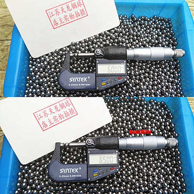 Smooth Solid Steels Ball Diameter 5.5mm-7.04mm G10 High Precision Bearing Balls