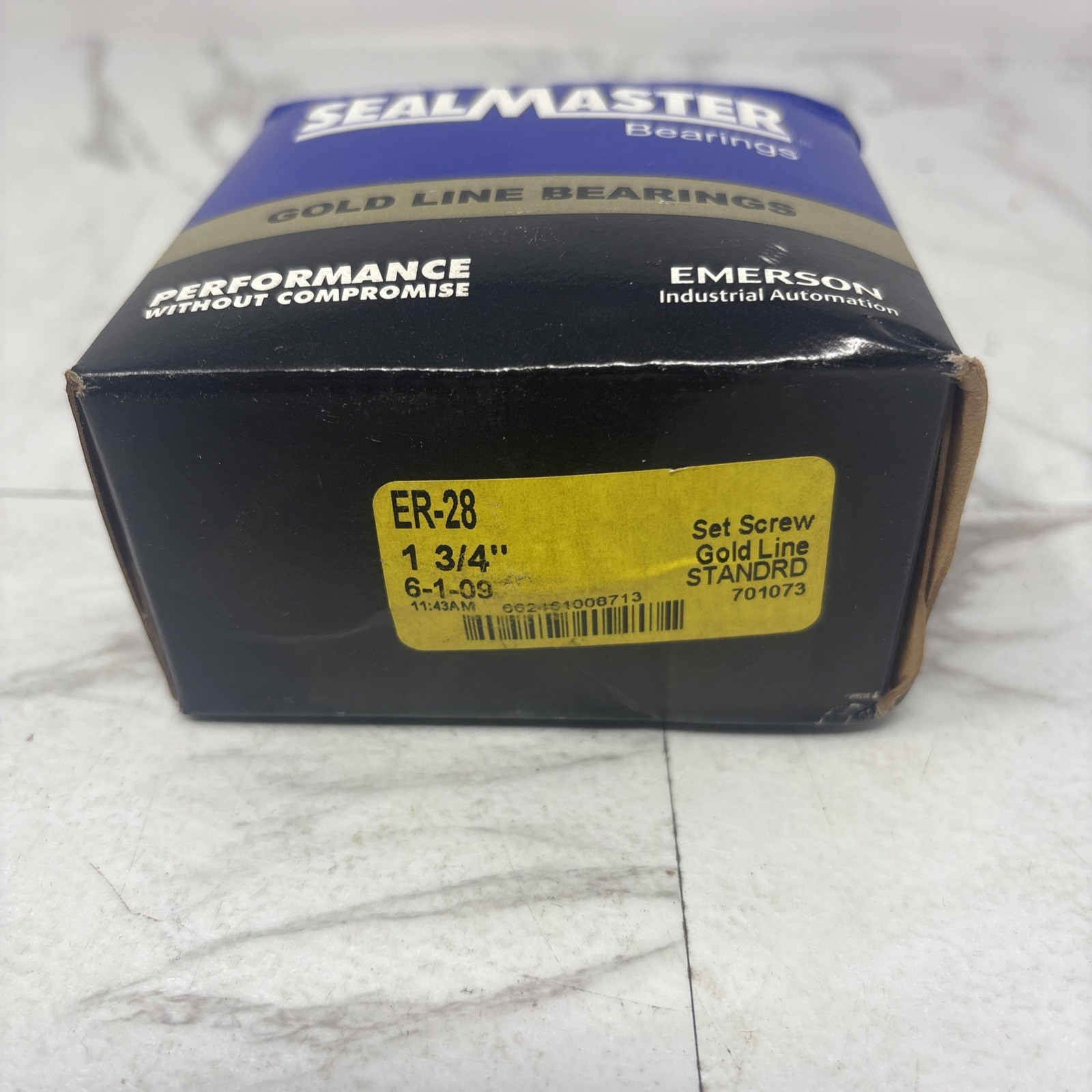 NEW OLD STOCK! SEALMASTER 1-3/4″ SET SCREW INSERT BEARING ER-28