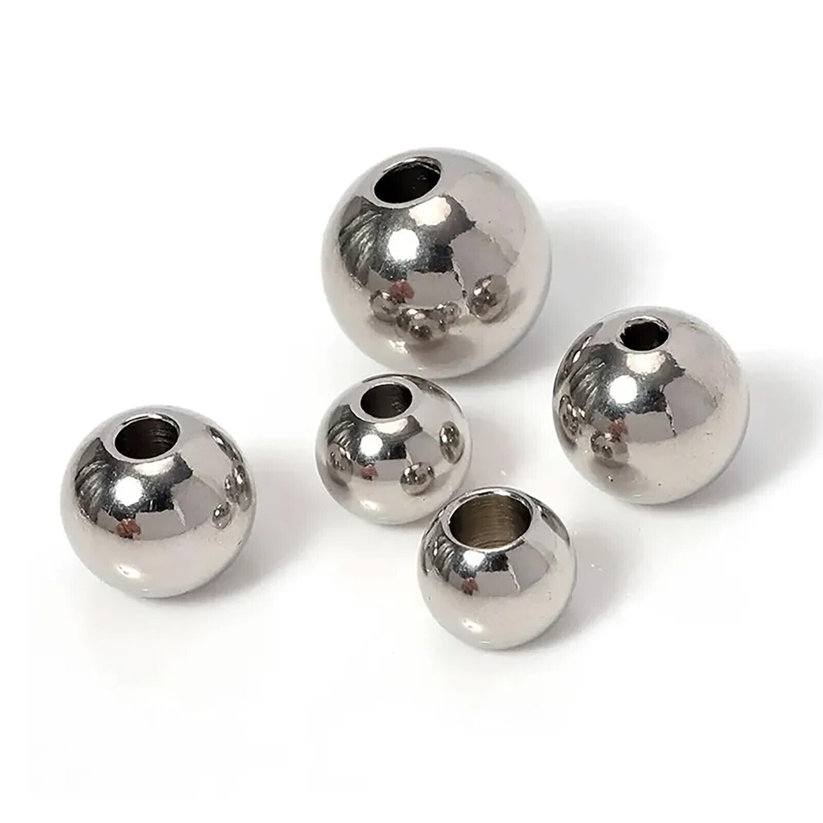 ball with hole Unthreaded, Christmas Decoration ball 0.04″~3″A2 Stainless steel