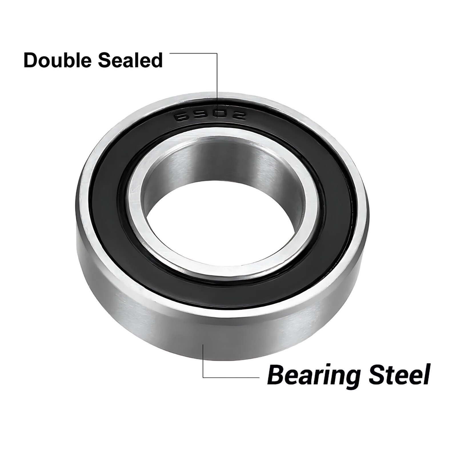 C&U 606-629 6000-6008 6200-6309 40 Size 2RZ /2Z Deep Groove Ball Roller Bearing