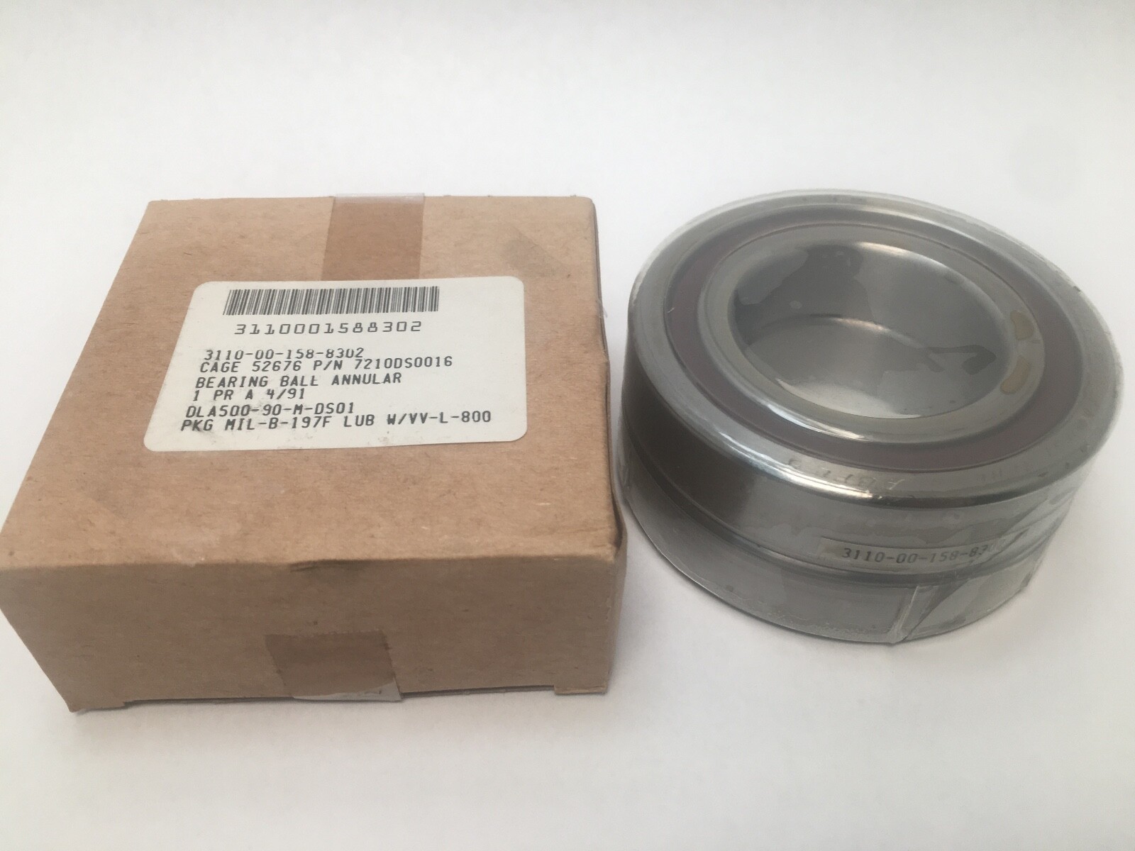 MRC 7210DS Annular Bearing 50x90x20 mm 7210 DS 0016 ABEC5 USA Set