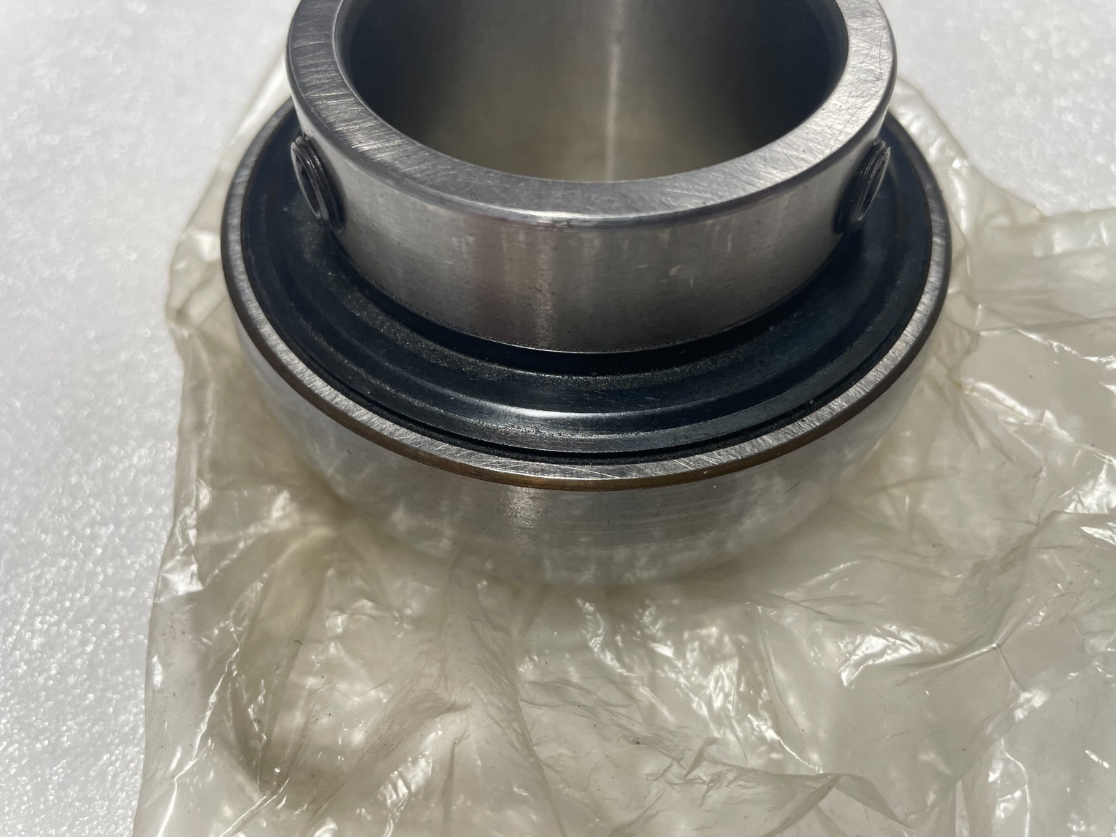 Two SKF YAR210-2F Insert bearings