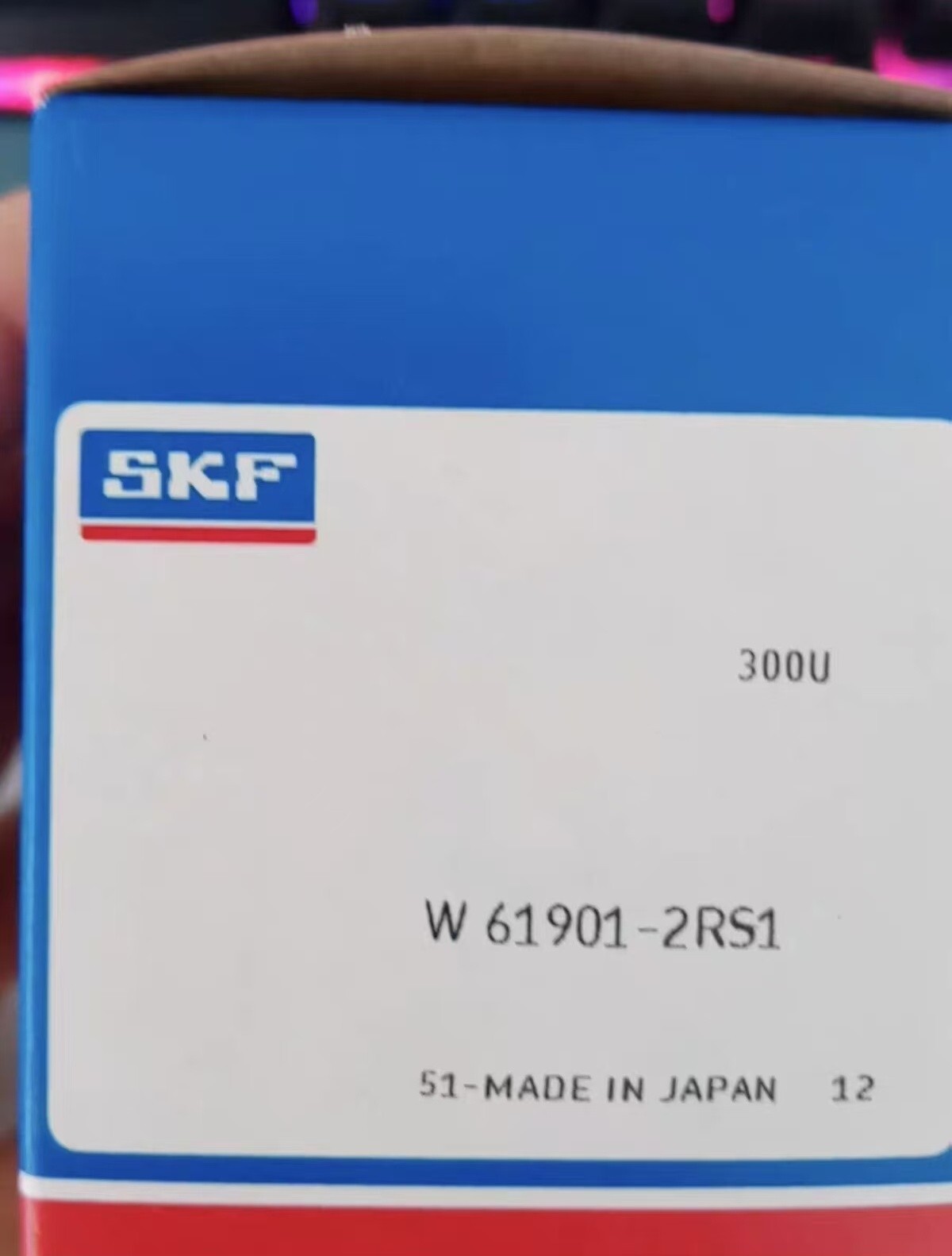 1PC SKF W 61901-2RS1 deep groove ball bearing #MK