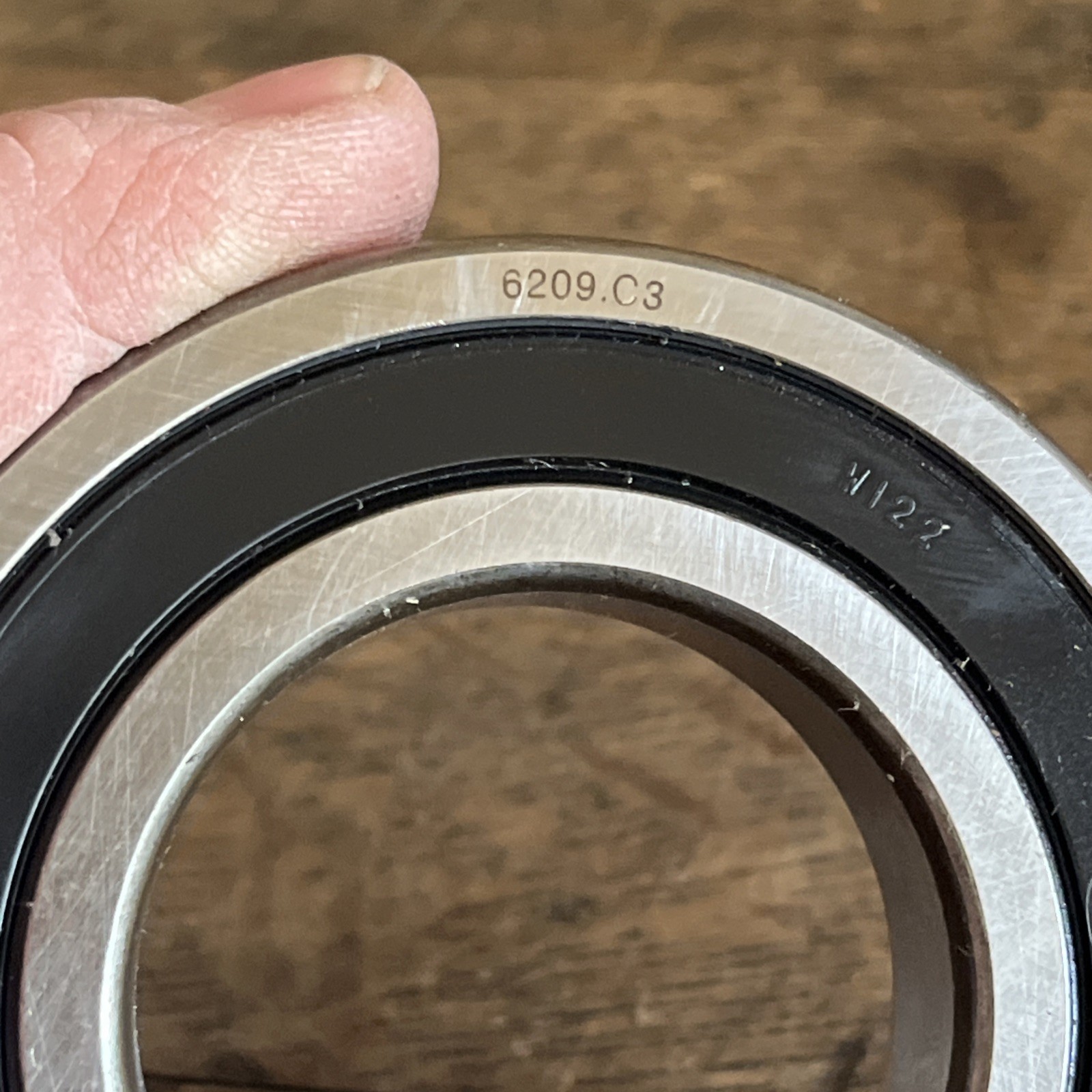 NOS FAG 6209 C3 DEEP GROOVE BALL BEARING