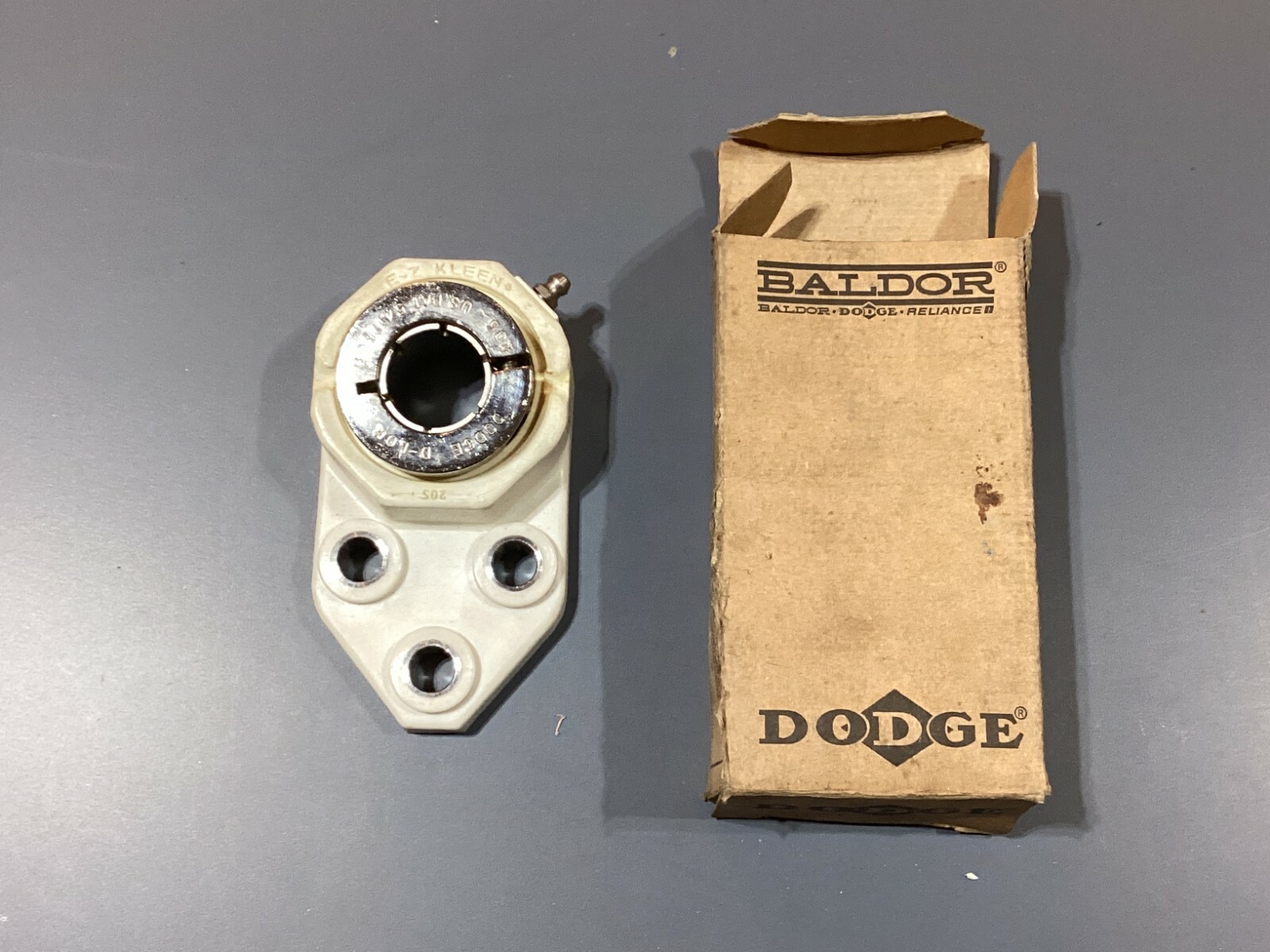 DODGE FB-DLEZ-100-PCR 127612 Flange-Mount Ball Bearing Unit- 3-Bolt Bracket, 1.0
