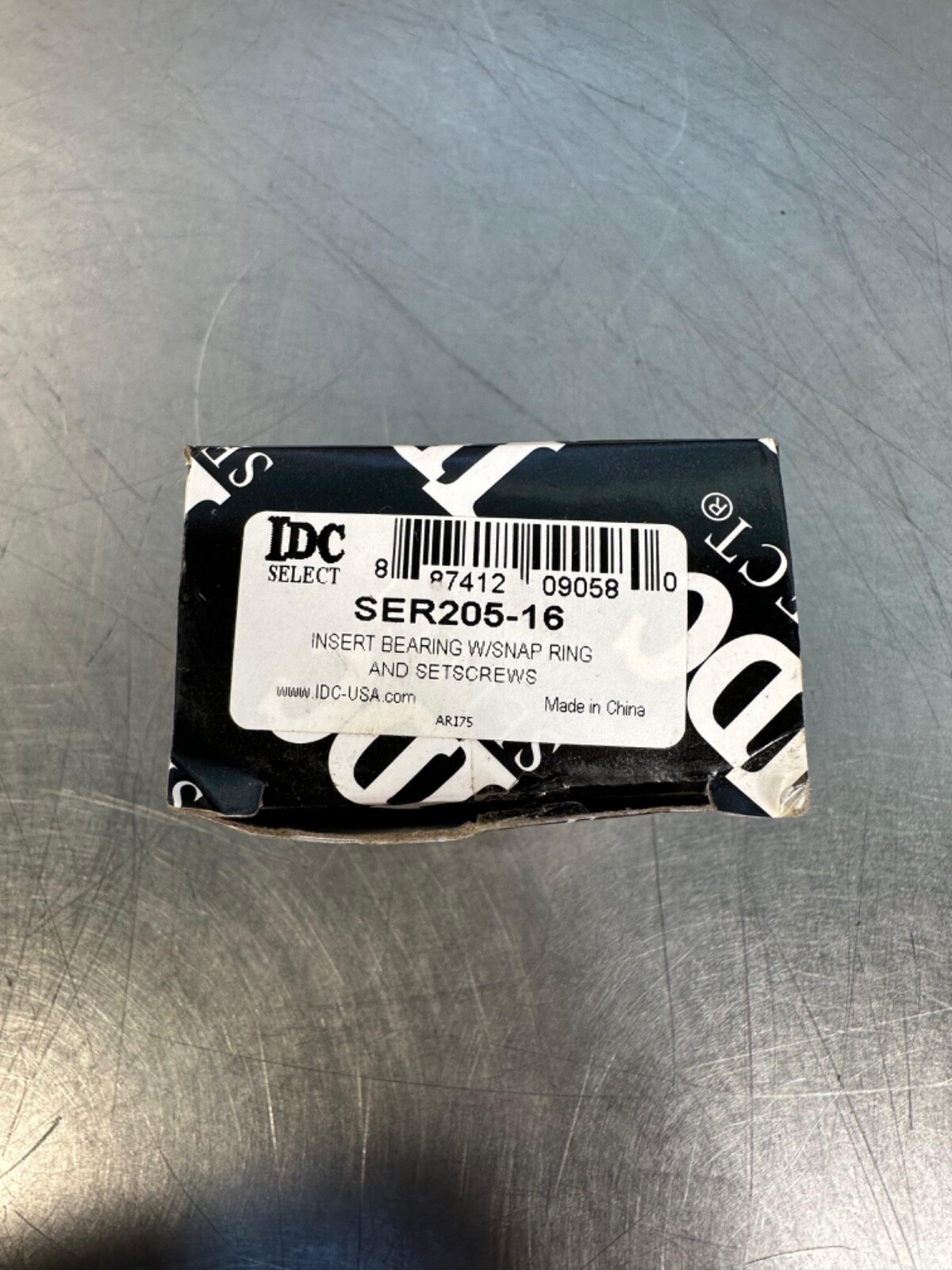 Idc Select Ser205-16 Insert Bearing with Snap Ring /Setscrews (4d-36)