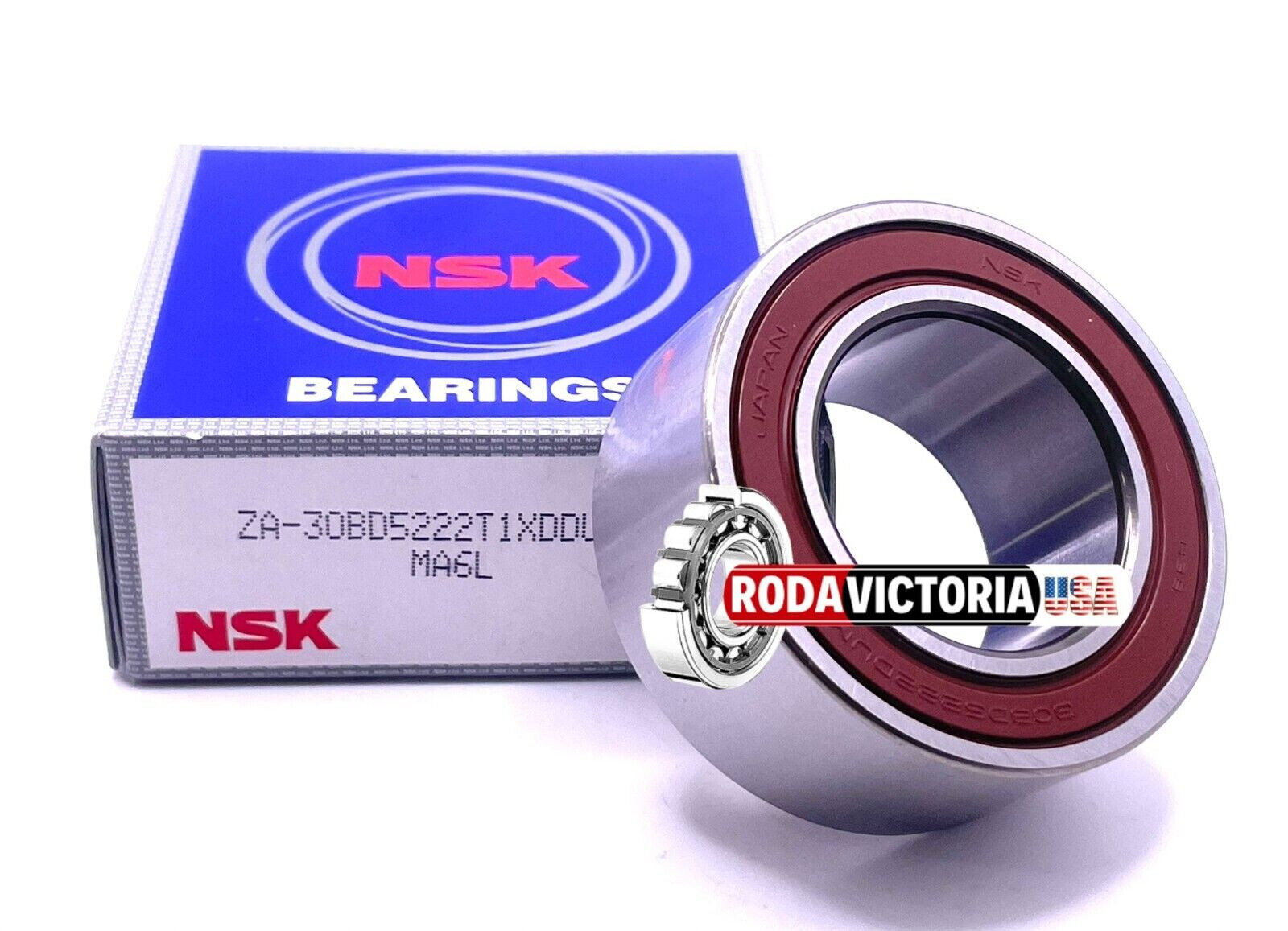 AC Compressor Clutch Bearing NSK JAPAN OEM 30BD5222 30*52*22mm 609408727931
