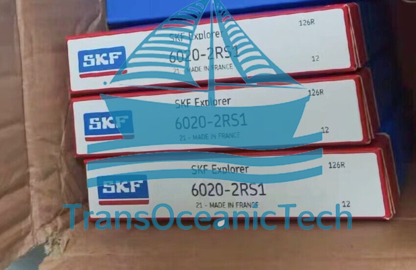 1PC SKF 6020-2RS1 deep groove ball bearing new