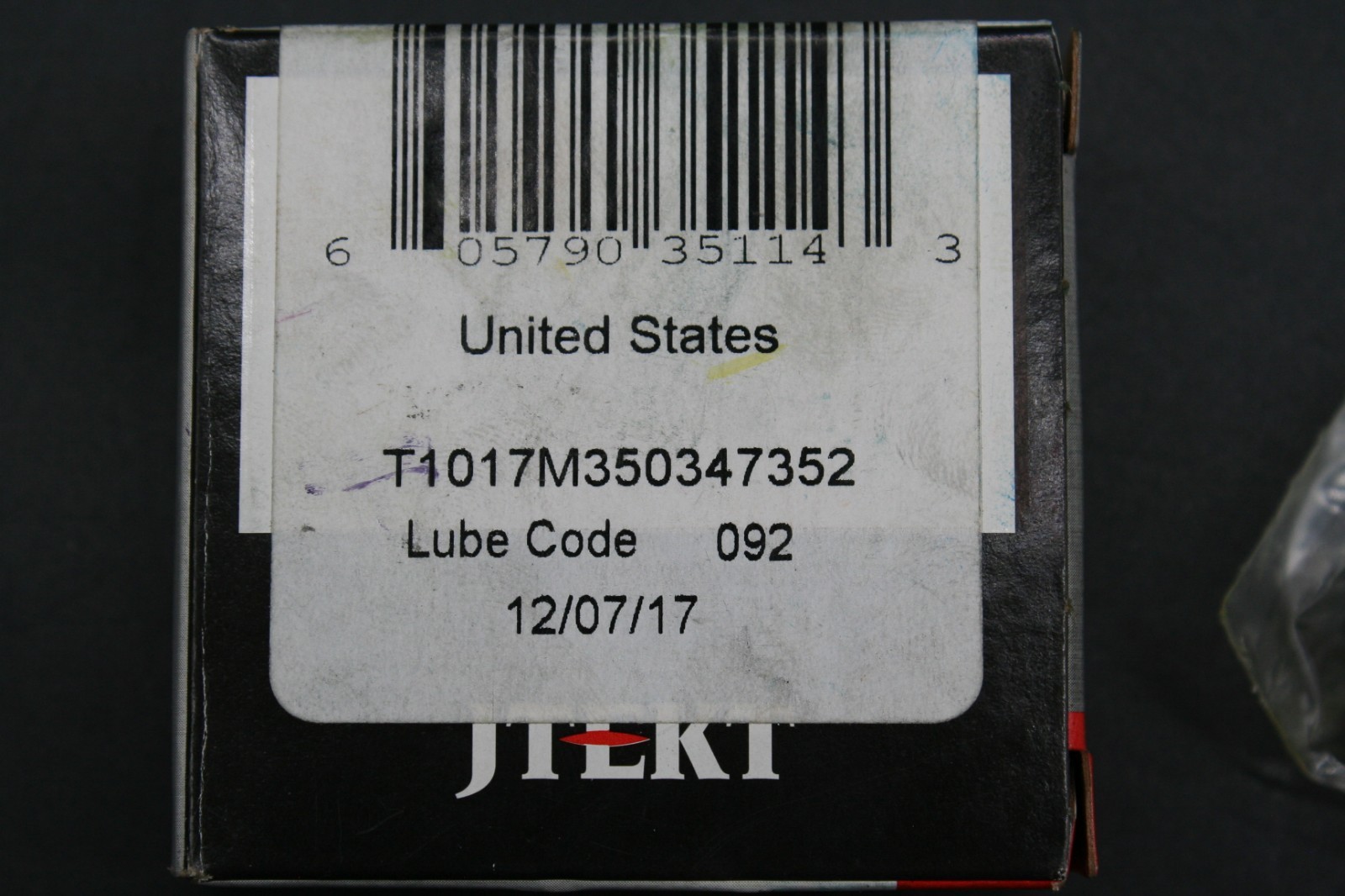 One (1) Koyo RC-040708 Needle Roller Bearing 1/2 Inch, PB; L092 USA NEW