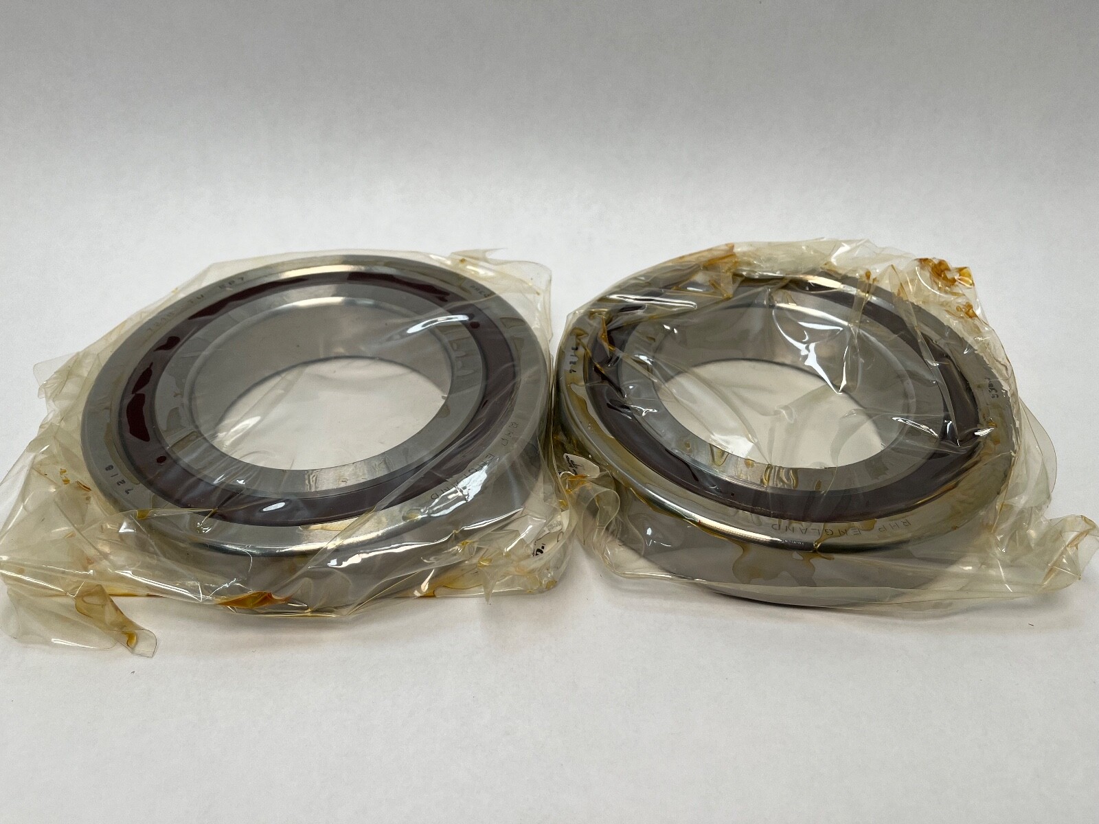 RHP 7218CTDULP4 Bearing 90x160x30mm 7218-C-T-DUL-P4 B7218X2TDULEP7 England 2 Pcs