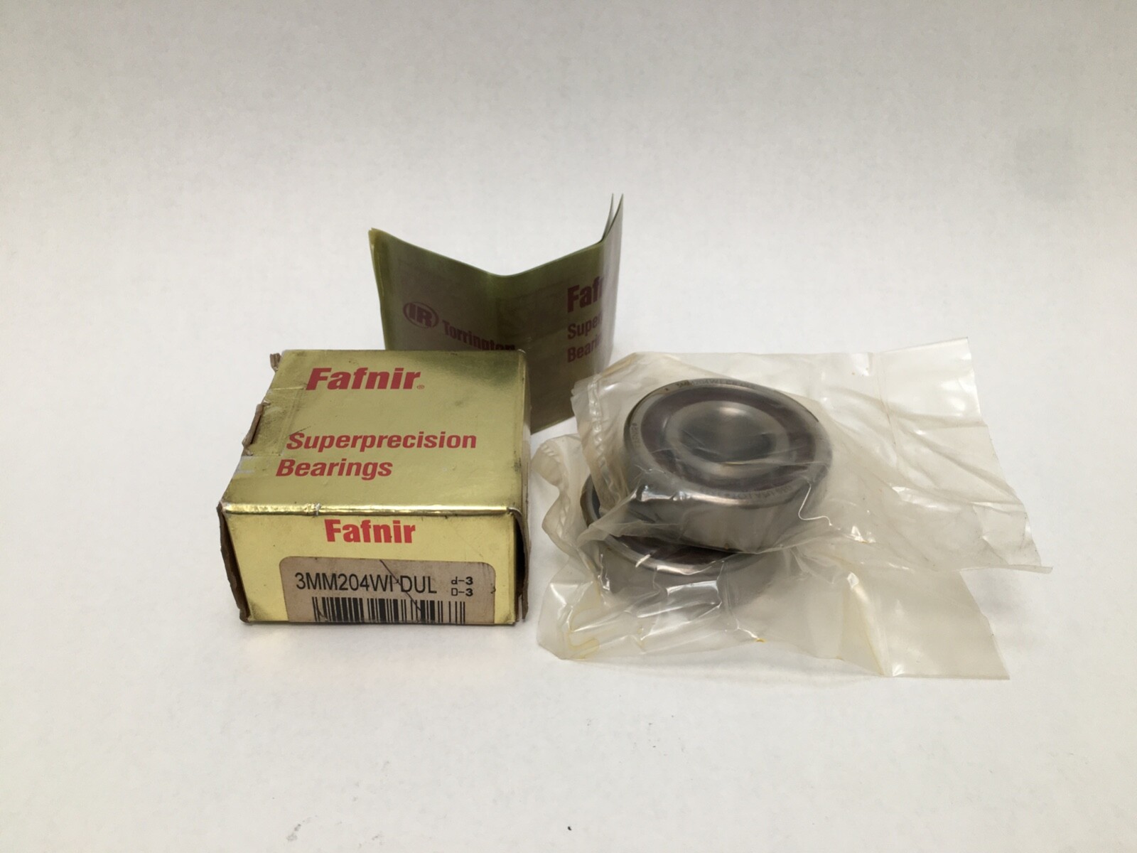 FAFNIR 3MM204WICR-DUL Angular Bearing 20x47x14mm 7204 3MM 204 WI CR DUL USA SET
