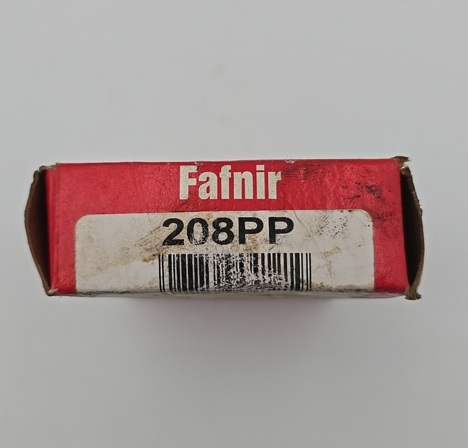 Fafnir 208PP Ball Bearing 40x80x18mm Double Sealed 2RS 6208-2RS USA Made Sealed