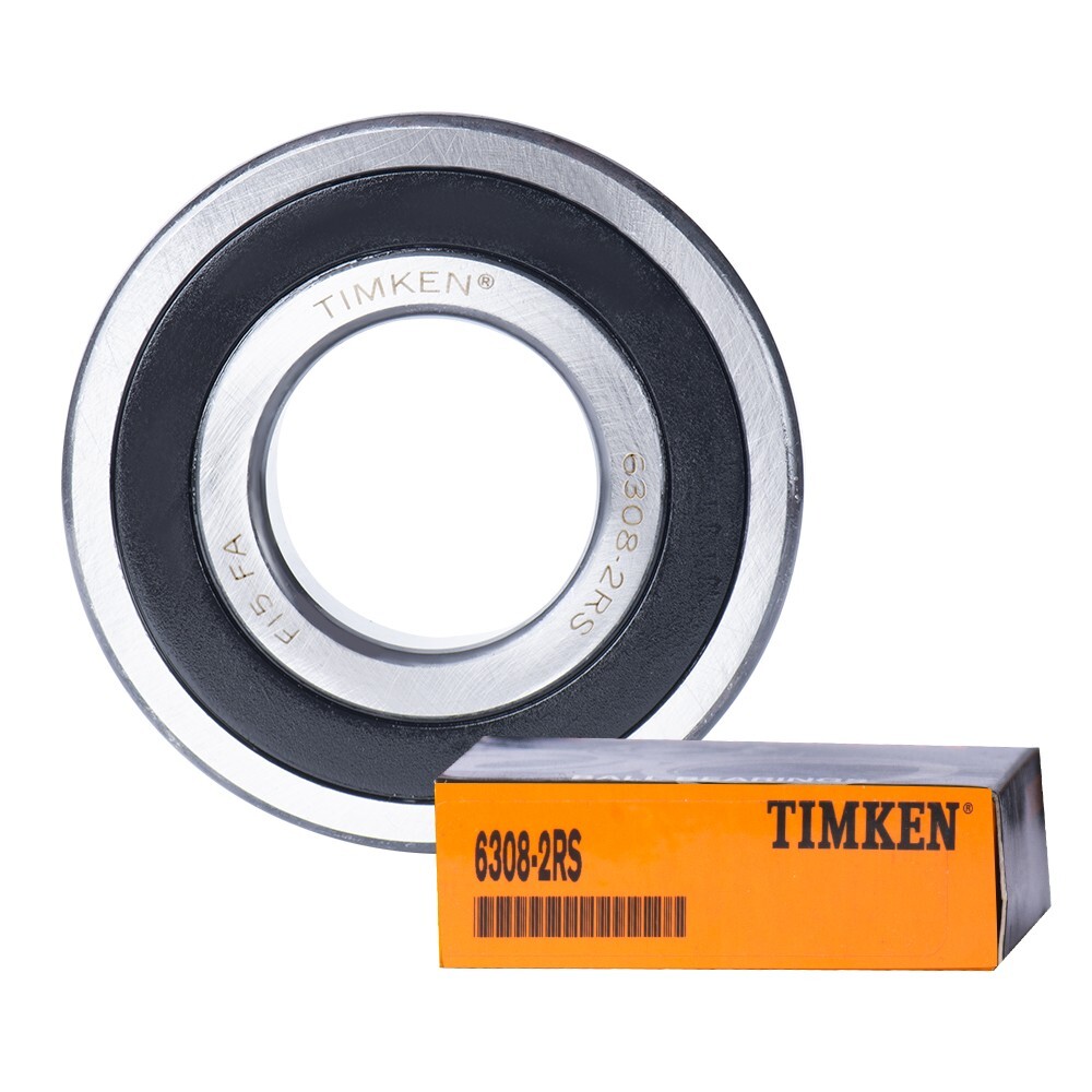 6308-2RS TIMKEN 40X90X23MM Double Rubber Seal Ball Bearings NEW