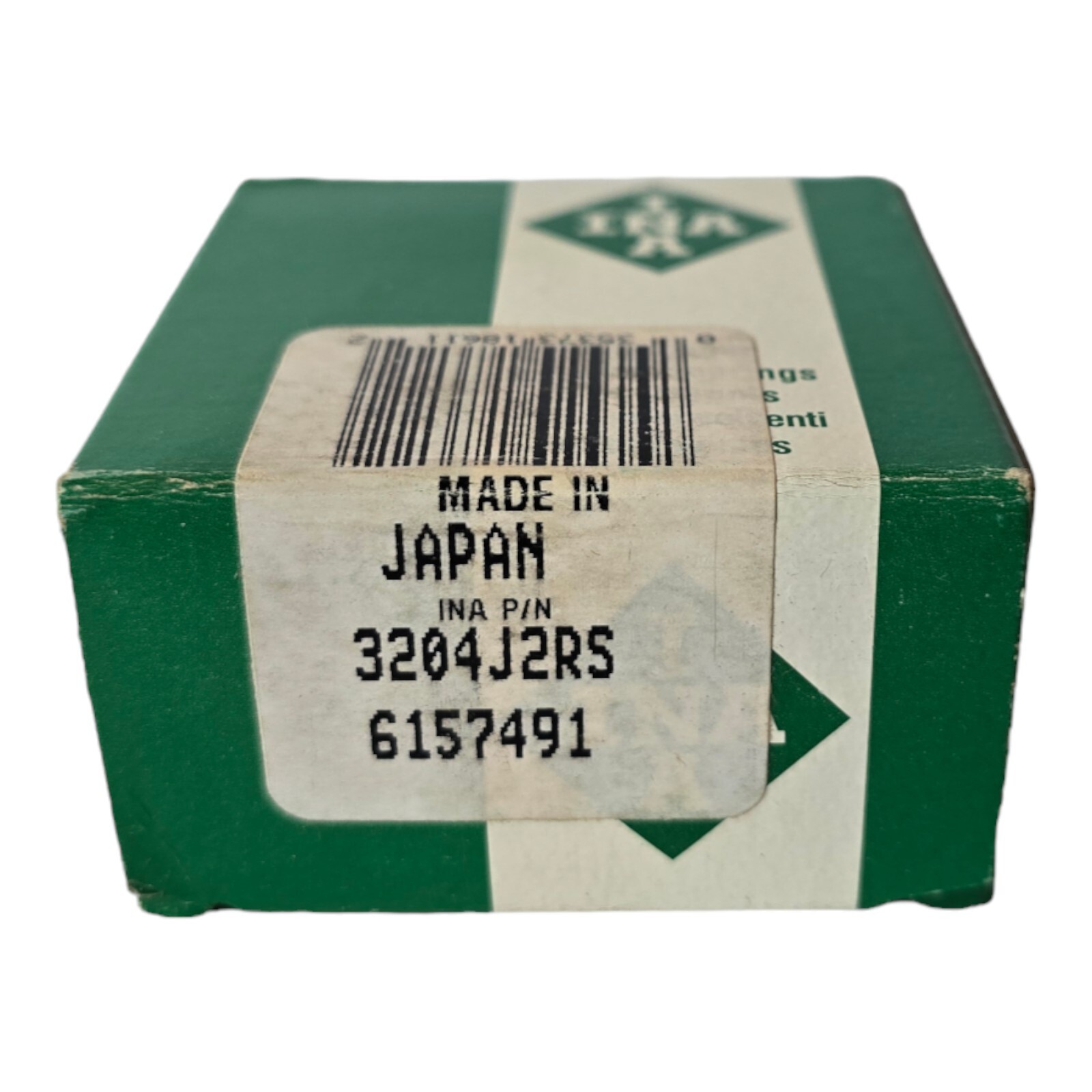 INA 3204J2RS Angular Contact Ball Bearing 47mm OD, 20mm Bore (NEW IN BOX)