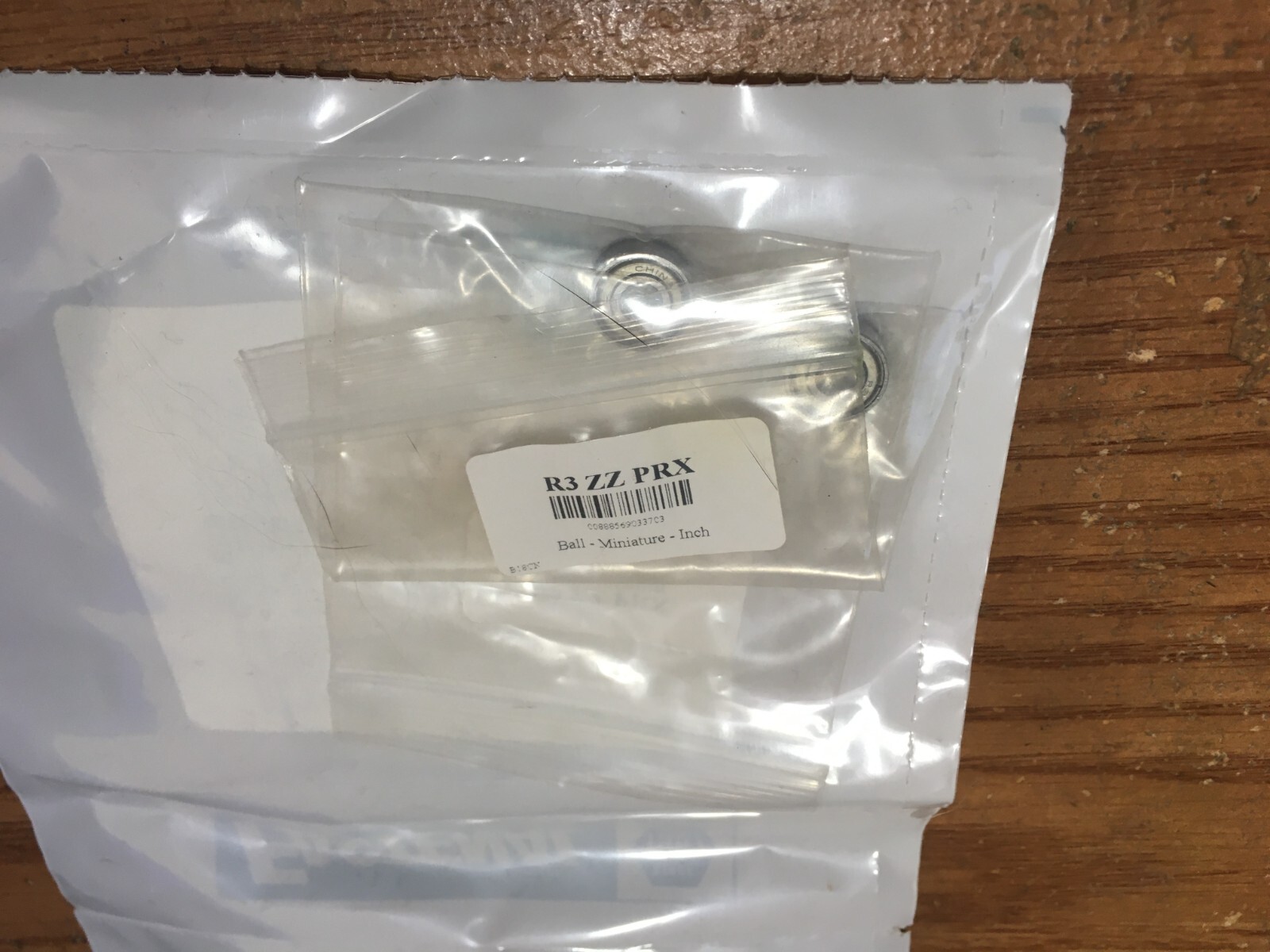 Single Row Deep Groove Radial Ball Bearing .1875″ Bore x 1/2″ OD .196″ W Qty:2