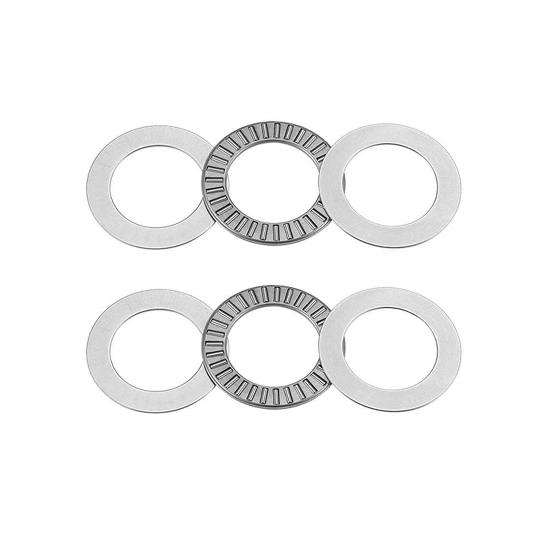 2PCS NTA1828 Thrust Needle Roller Bearings 1-1/8 x 1-47/64 x 5/64-inch