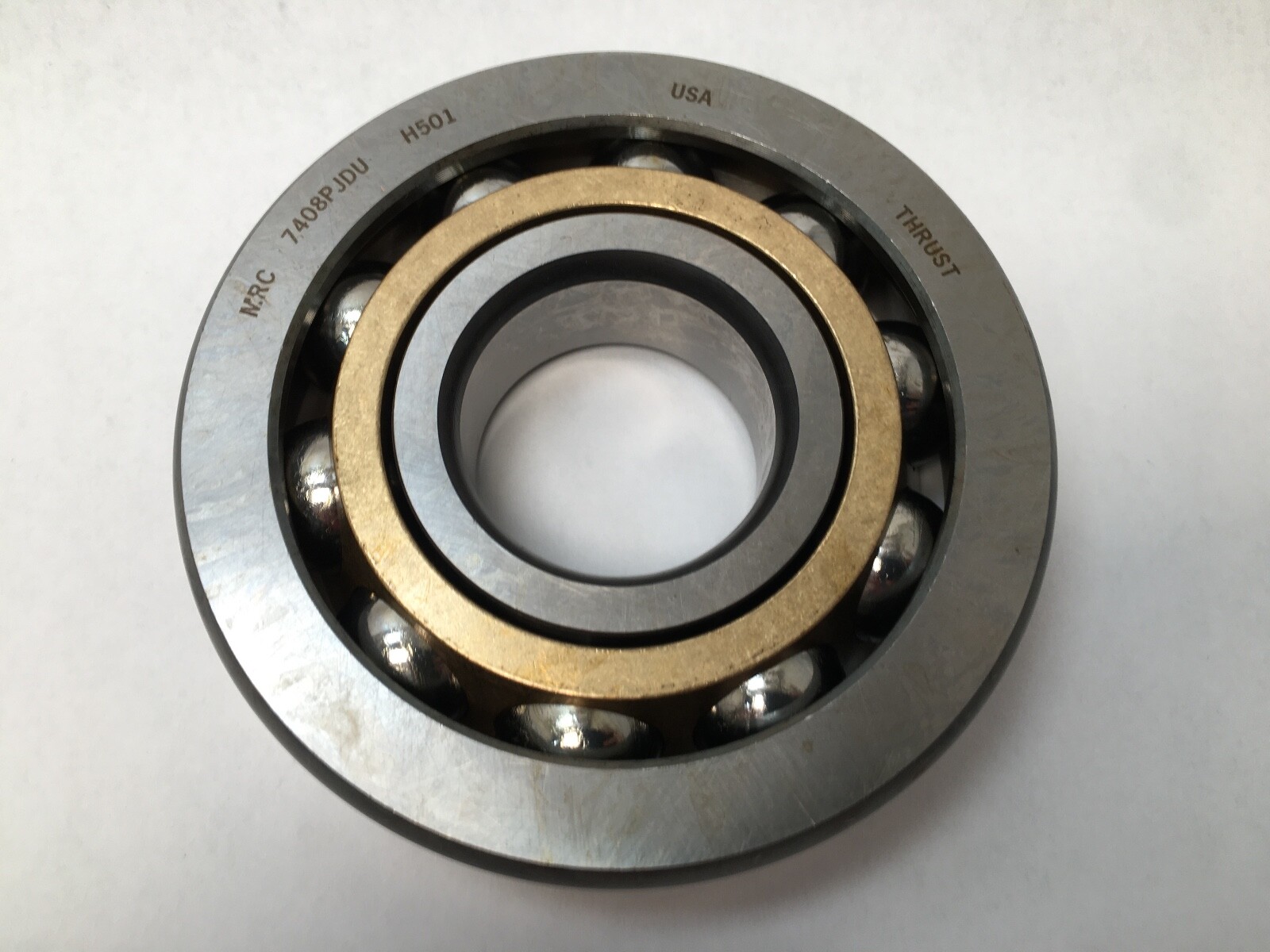 MRC 7408PJDU Angular Contact Bearing 40x110x27 mm 7408 PJ DU BRZ#3 H501 USA