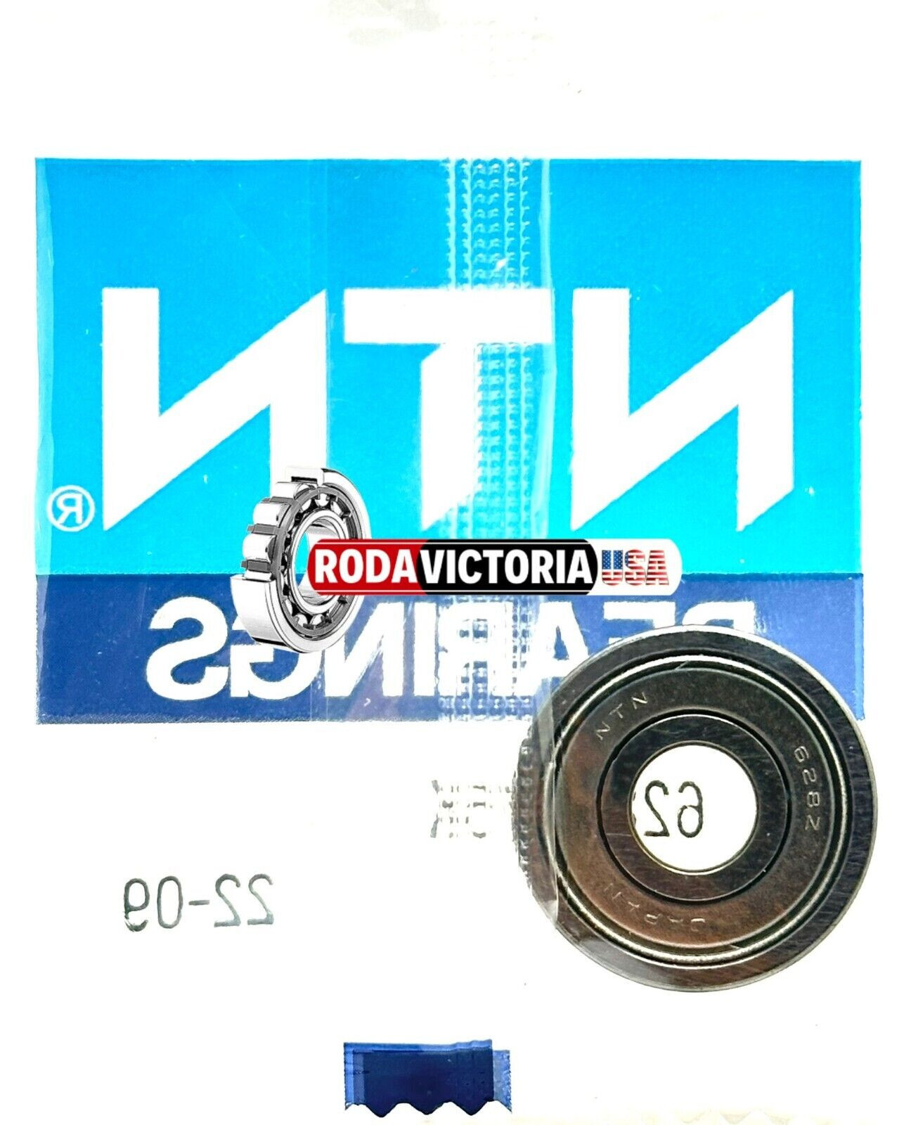 NTN JAPAN 628 ZZ DEEP GROOVE BALL BEARING, METAL SHIELDED 8x24x8mm