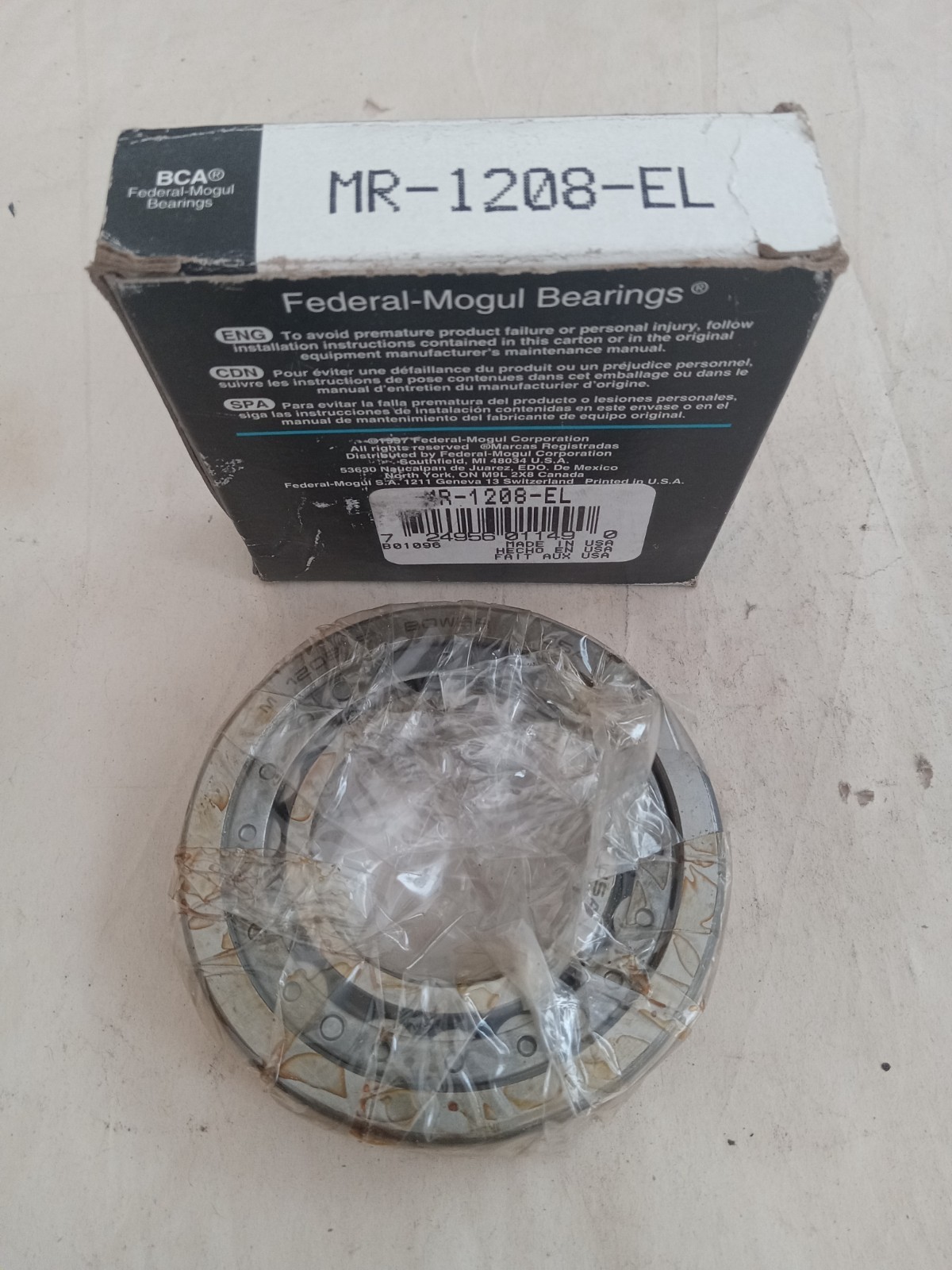 BCA MR-1208-EL Bearing