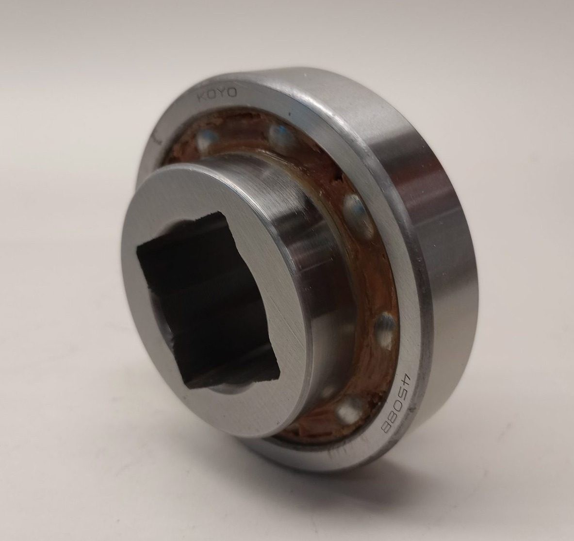 Koyo 4508B Ball Bearing Square Bore F120A9 1-1/8 in ID x 80mm OD x 42.8mm Width