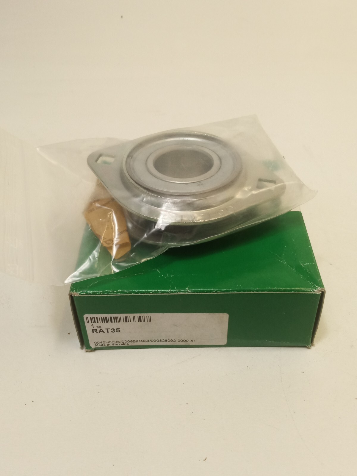 INA RAT35, Housing Unit Two Hole Flange Bearing Sheet Steel