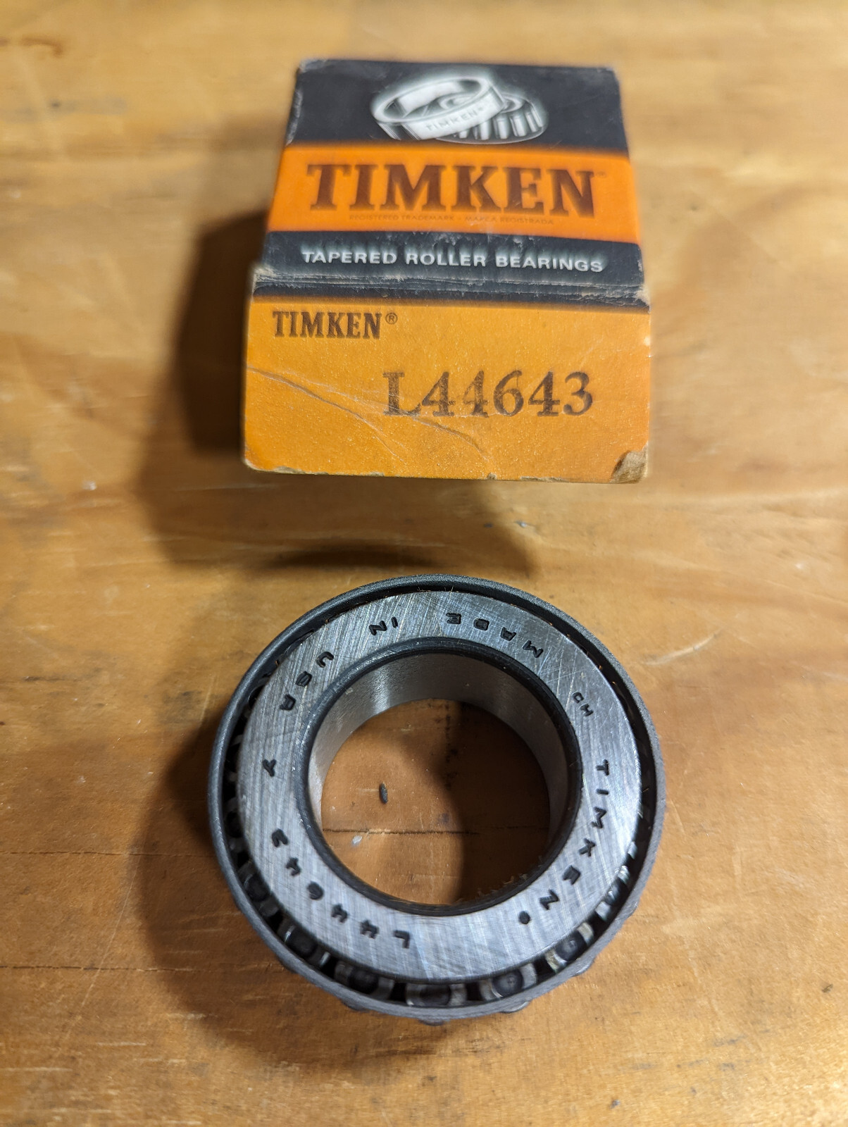 L44643 Single Row High Speed Tapered Roller Bearings,ID25mm OD50.292mm Thickness