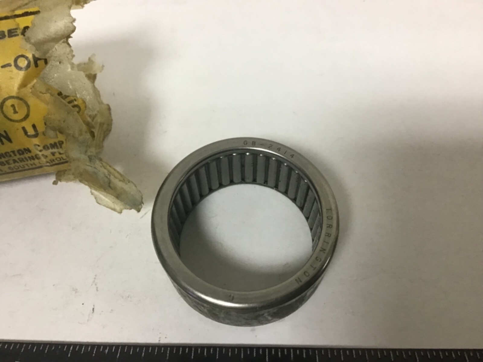 New. Torrington GB-2414-OH Needle Bearing, 1 1/2” ID, 1 7/8” OD, 7/8” Width