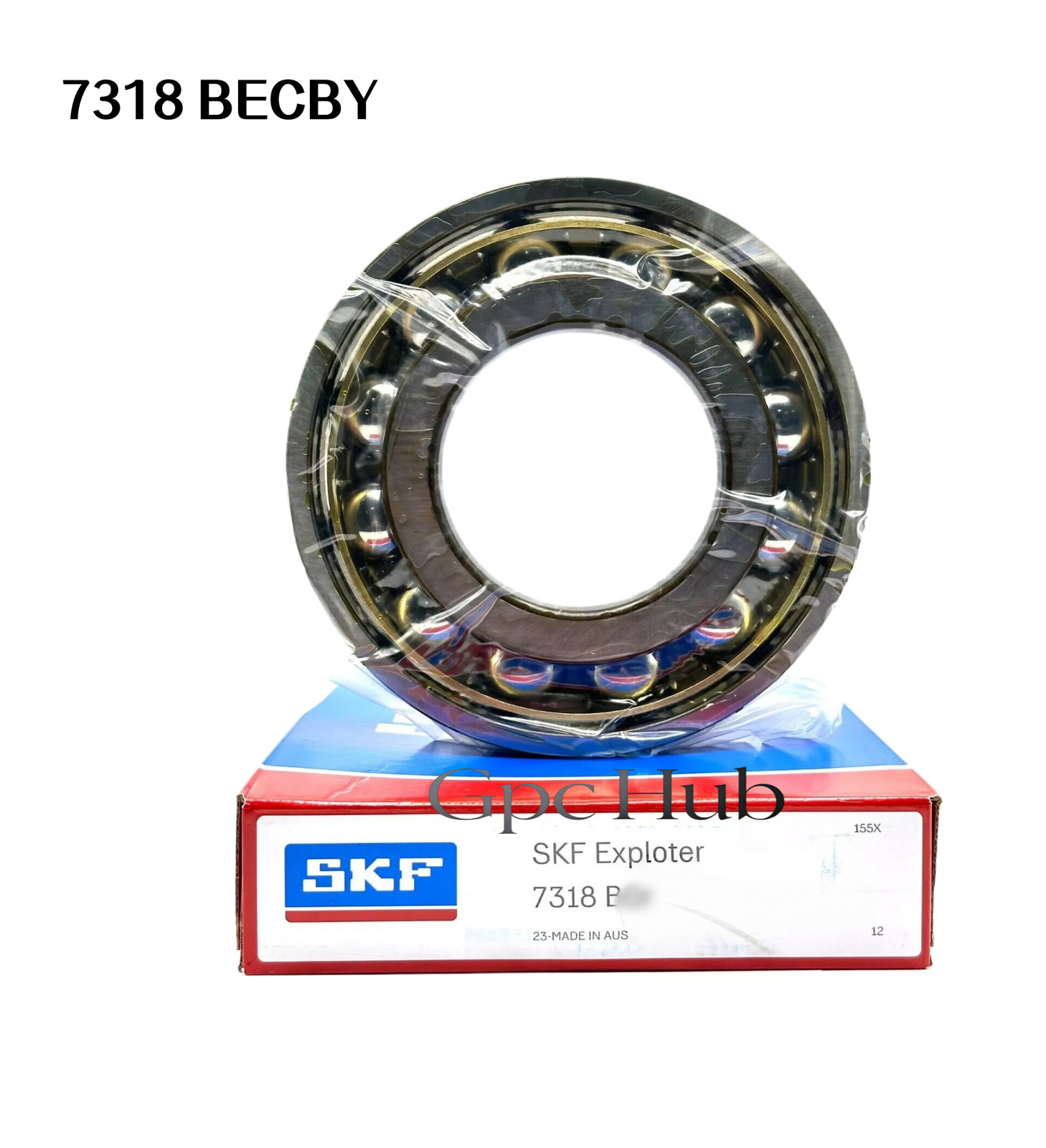 1PC New SKF 7318 BECBY Single Row Angular Contact Ball Bearing 90x190x43mm