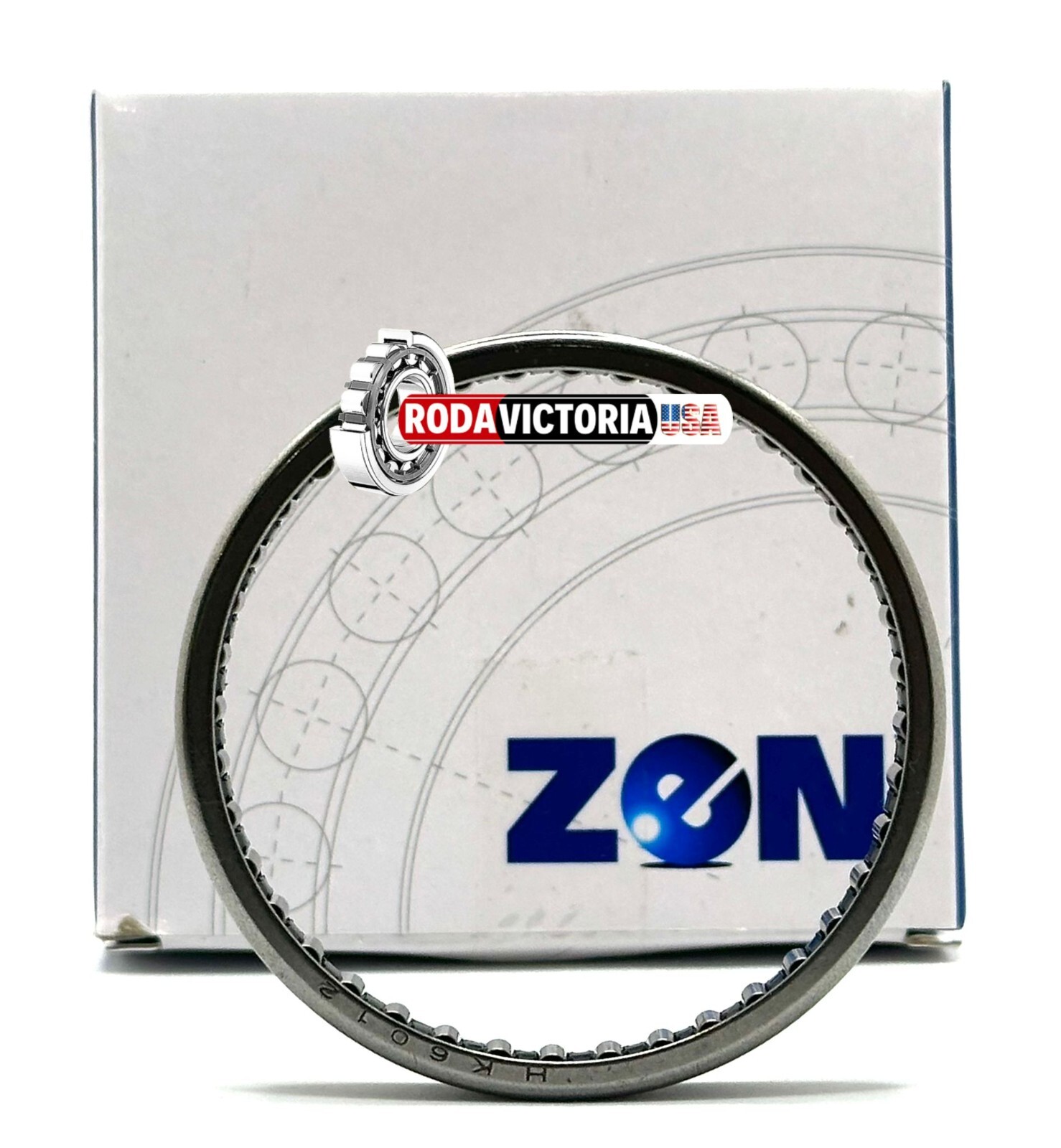 ZEN HK6012 DRAWN CUP NEEDLE ROLLER BEARING 60x68x12mm