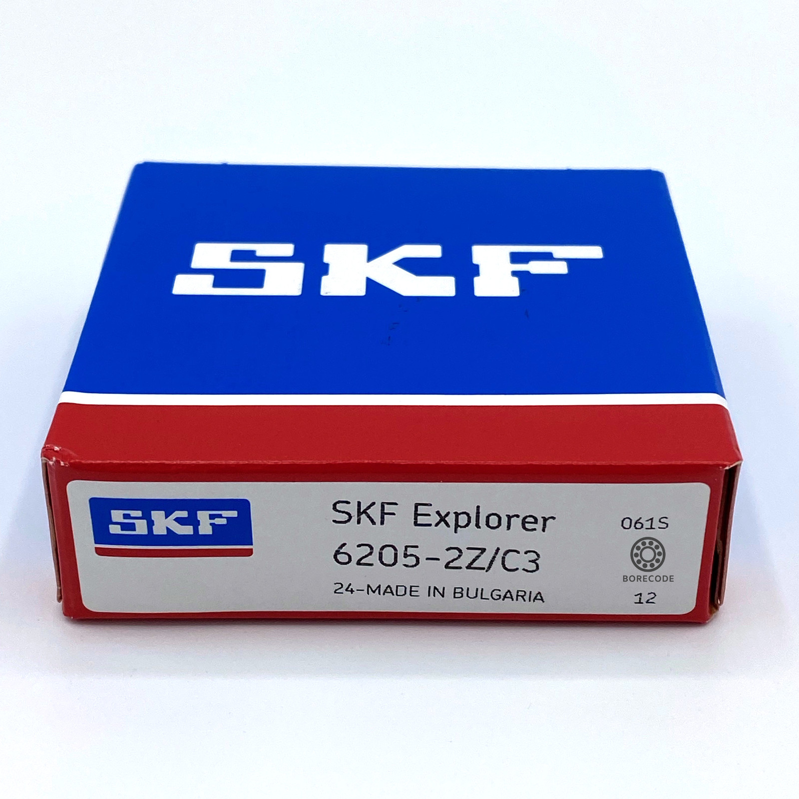 SKF 6205-2Z/C3 Deep groove ball bearing with shields