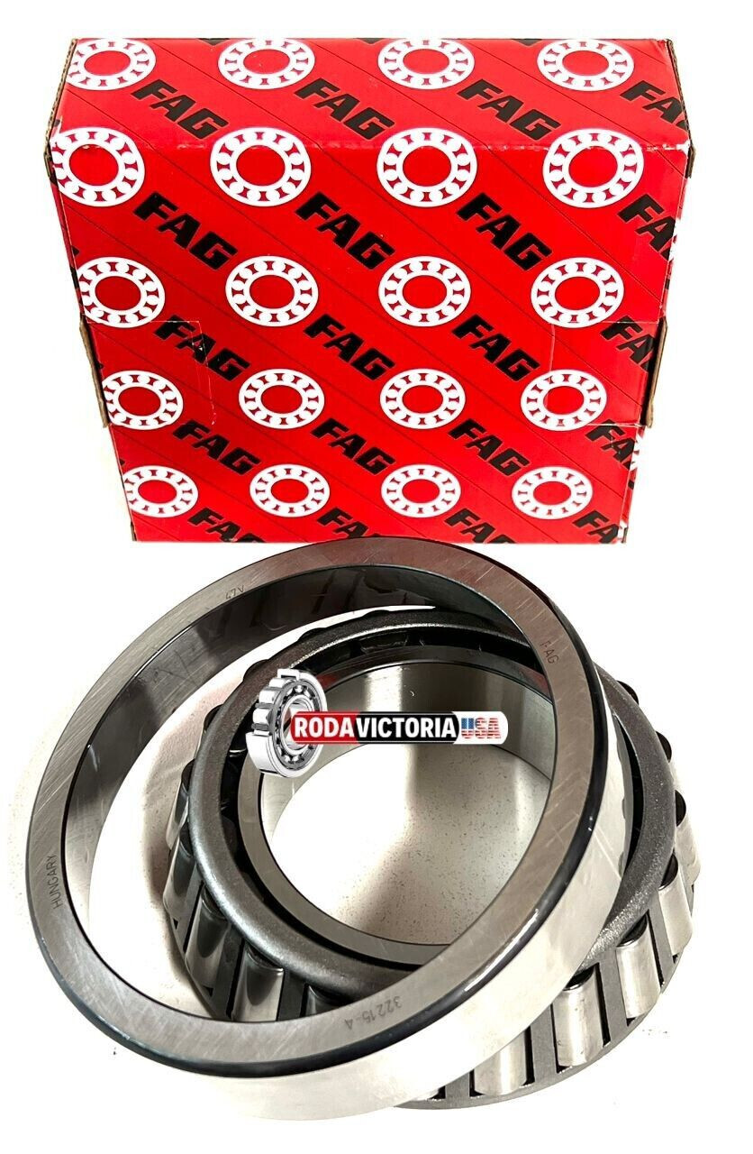FAG 32215 BEARING SET 32215 RACE 32215JR CONE HINO TRUCK 9884-75114