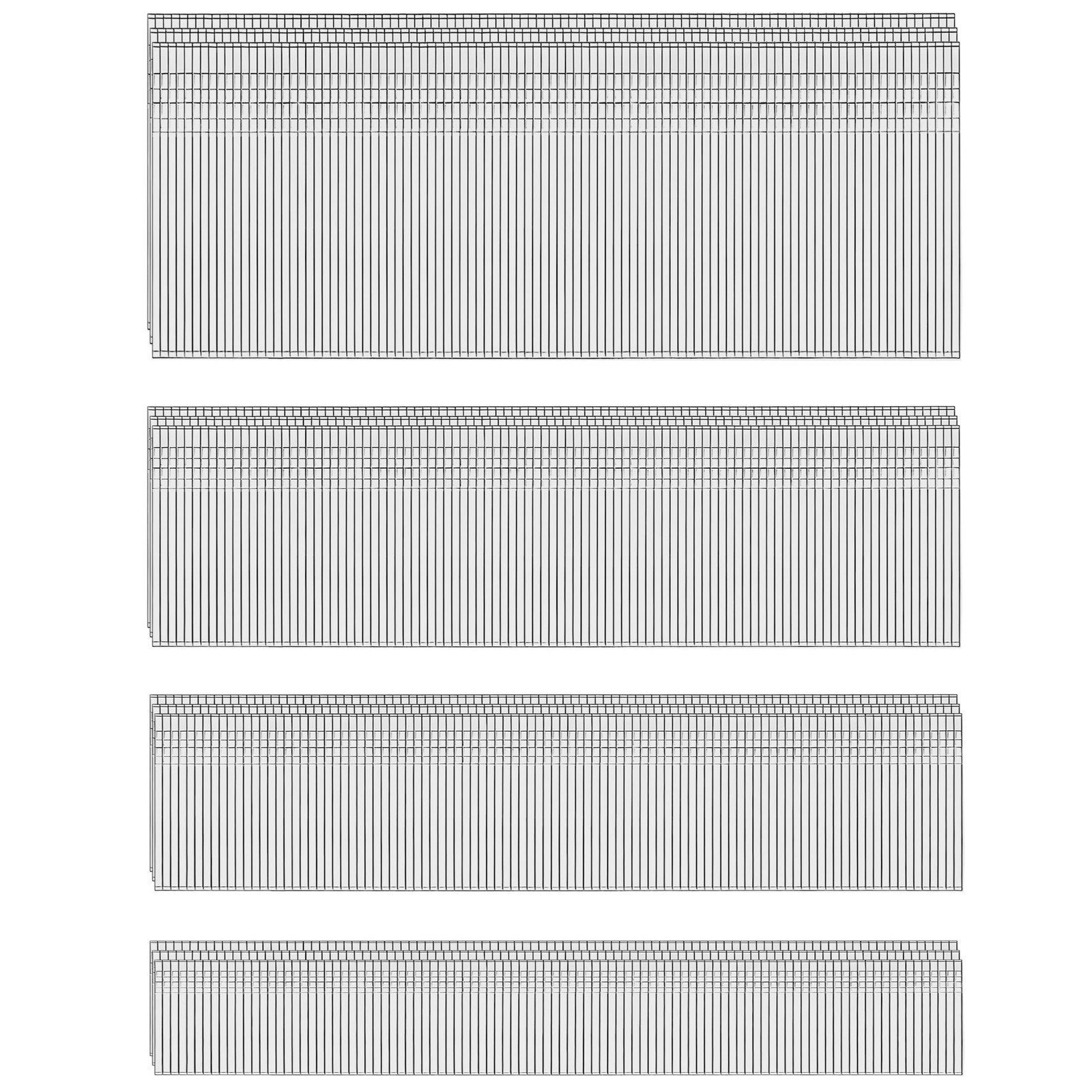 HW HAMWOO 18 Gauge 304 Stainless Steel Brad Nails,2″,1-1/4″,1″,5/8″:1200pcs |…