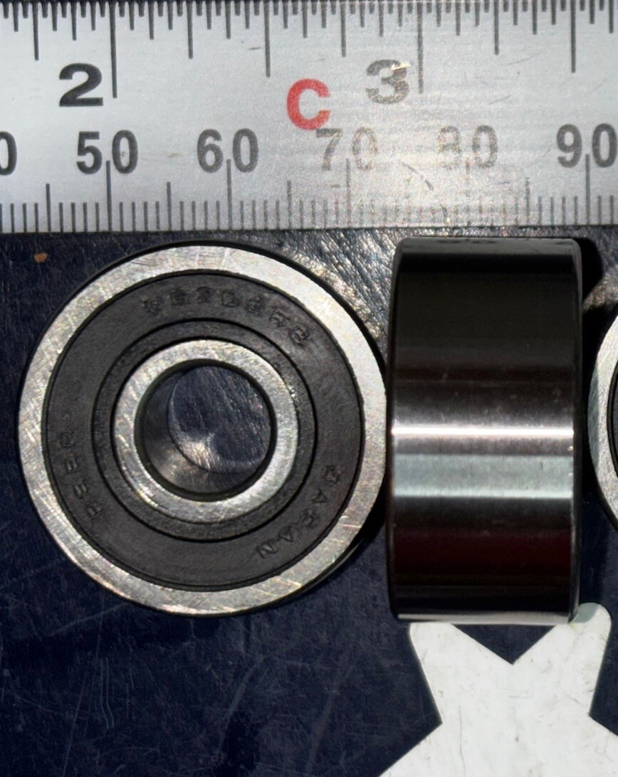 3X PEER W6200RS Precision Sealed Ball Bearing 10mm X 30mm X 14mm W62002RSUL15