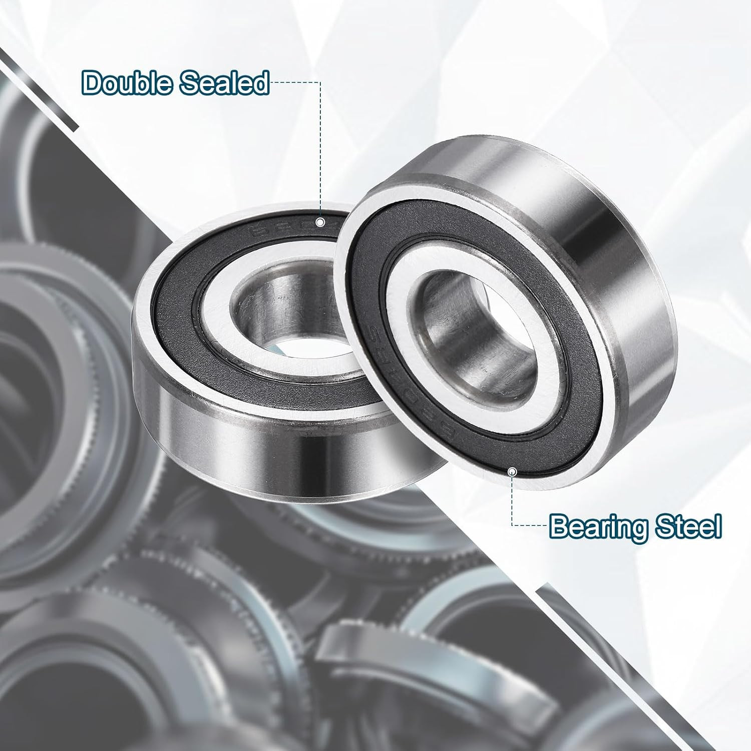 194714-2RS Non-Standard Ball Bearings 19mm ID x 47mm OD x 14mm Thickness Bearing