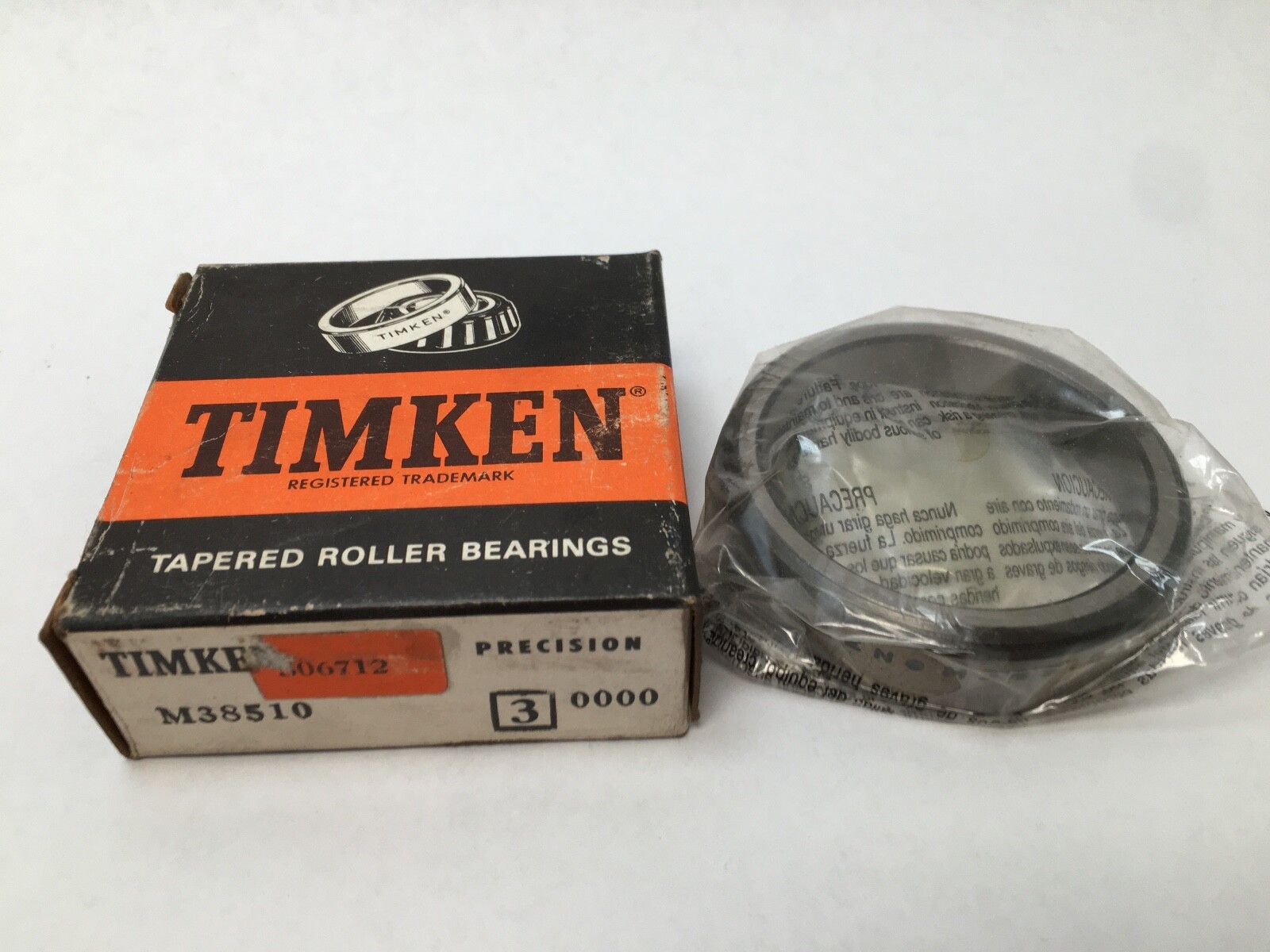Timken M38510-3 Taper Bearing Cup/Race 2-5/8″ OD 21/32″ W M-38510 *3 USA