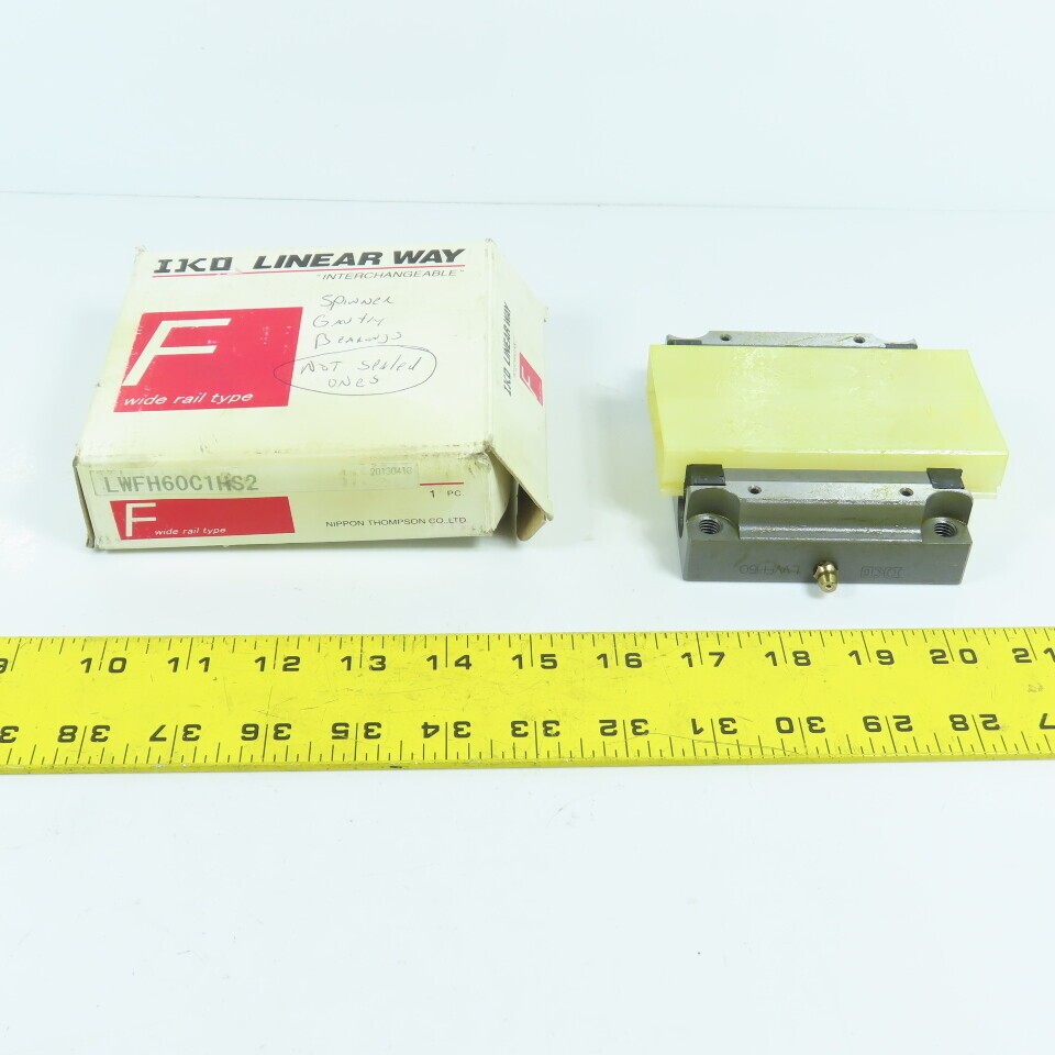Nippon IKO LWFH60C1HS2 LWFH60 Linear Rail Guide Block Bearing NEW