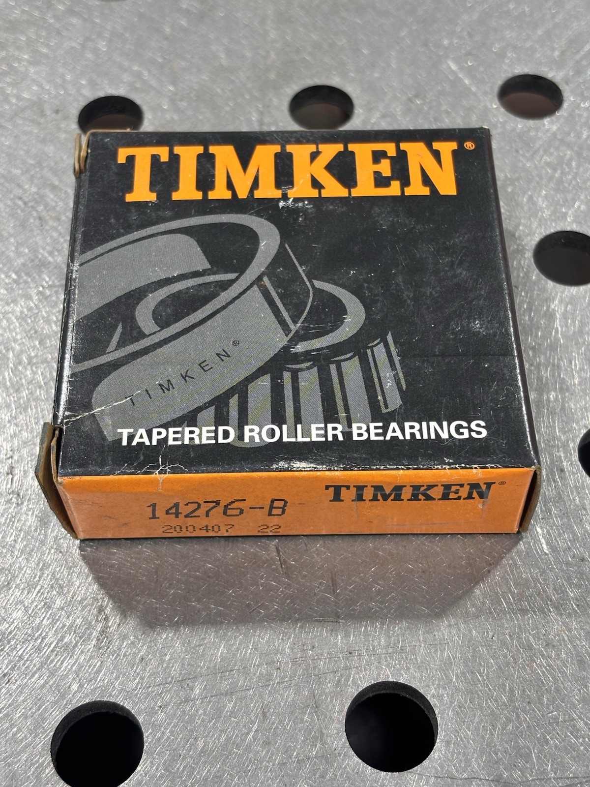 Timken 14276-B Tapered Roller Bearing Cup Steel 2.625in Bore 3.984in OD