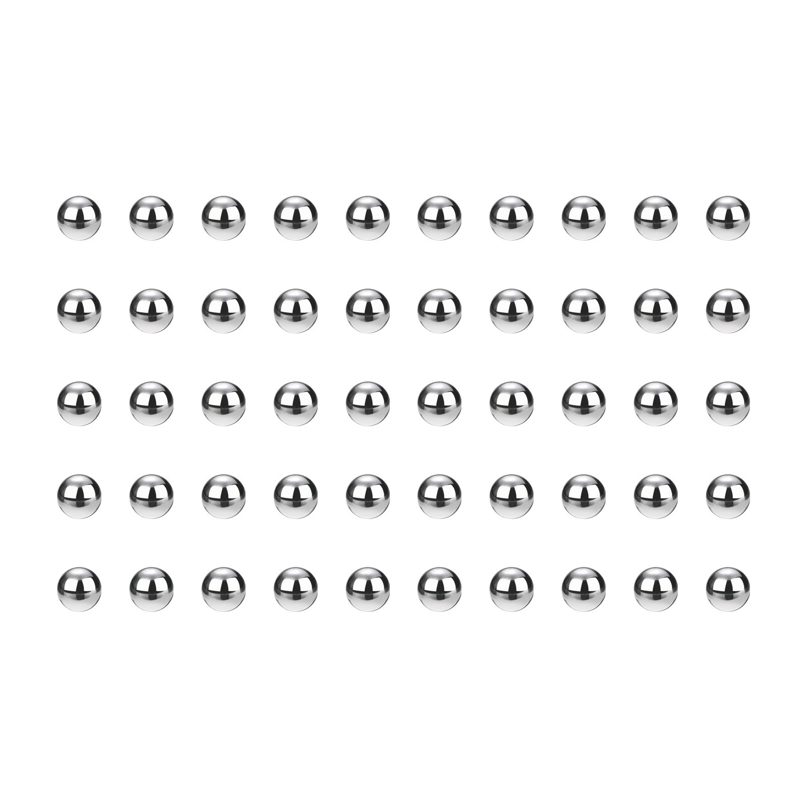 50 Pcs 15/32″ Dia Precision Balls G200 304 Stainless Steel Bearing Balls