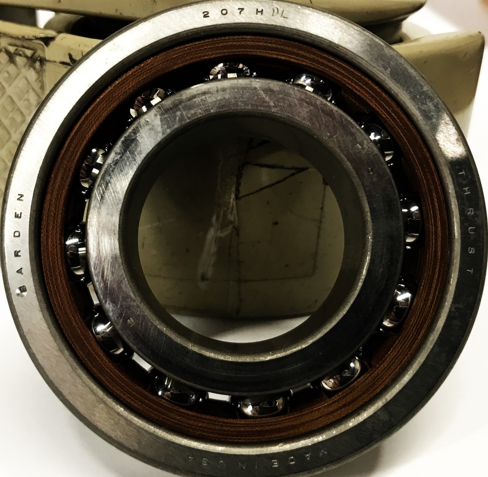 Barden Precision Ball Bearing 207-HDL NOS