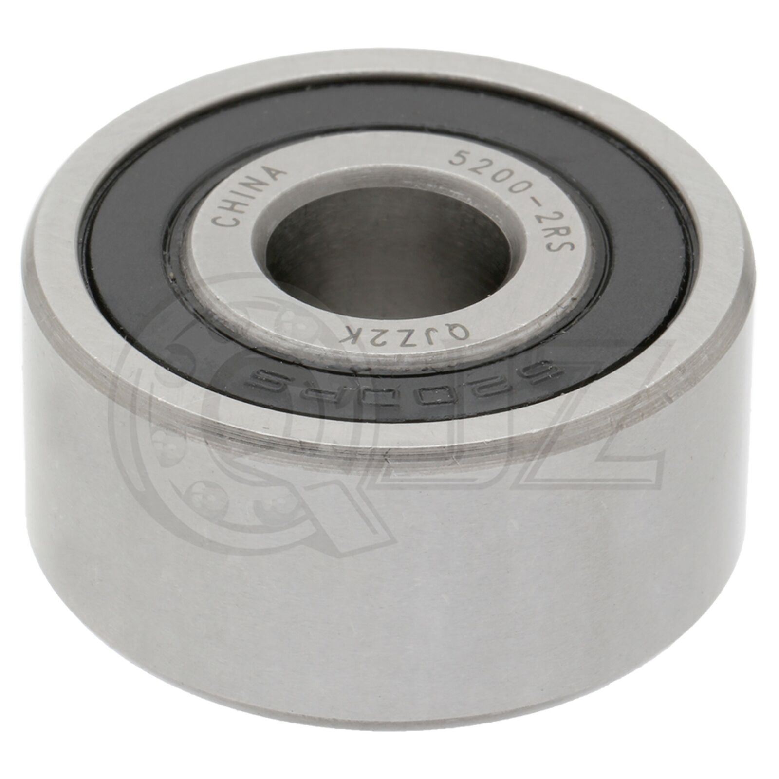 [Qty.100] 5200-2RS Angular Contact Ball Bearing [10mm Bore x 30mm OD x 14.3mm W]