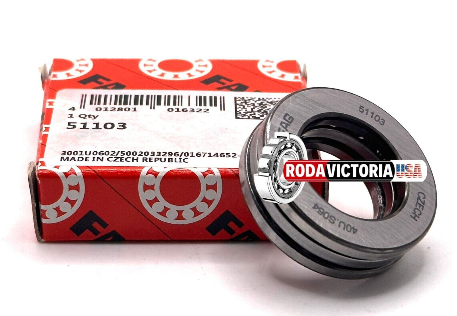 FAG 51103 Thrust Bearing 17x30x9mm
